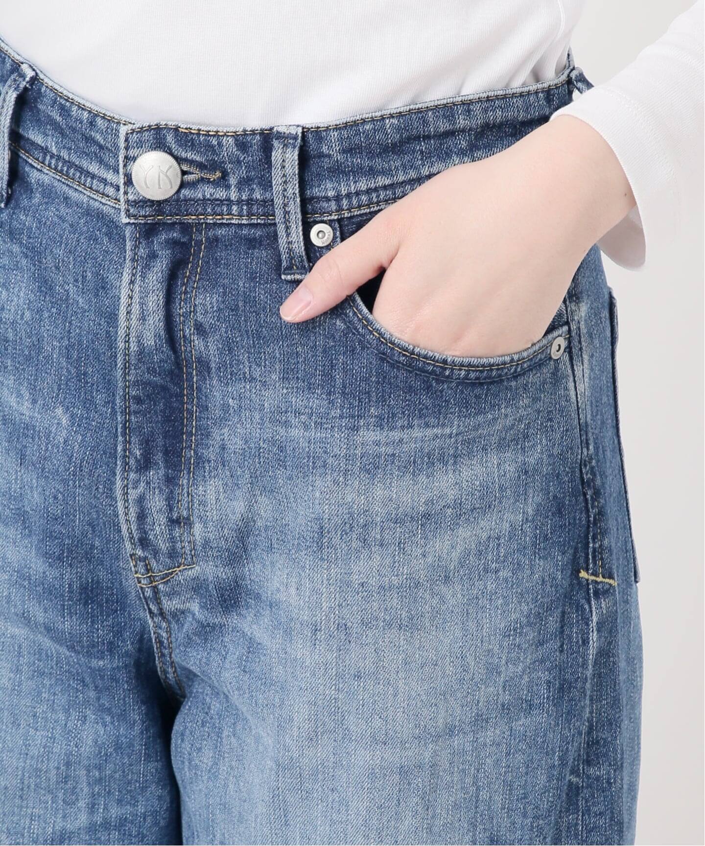 YANUK/ヤヌーク 別注 MARY Baggy straight デニムパンツ 57162501