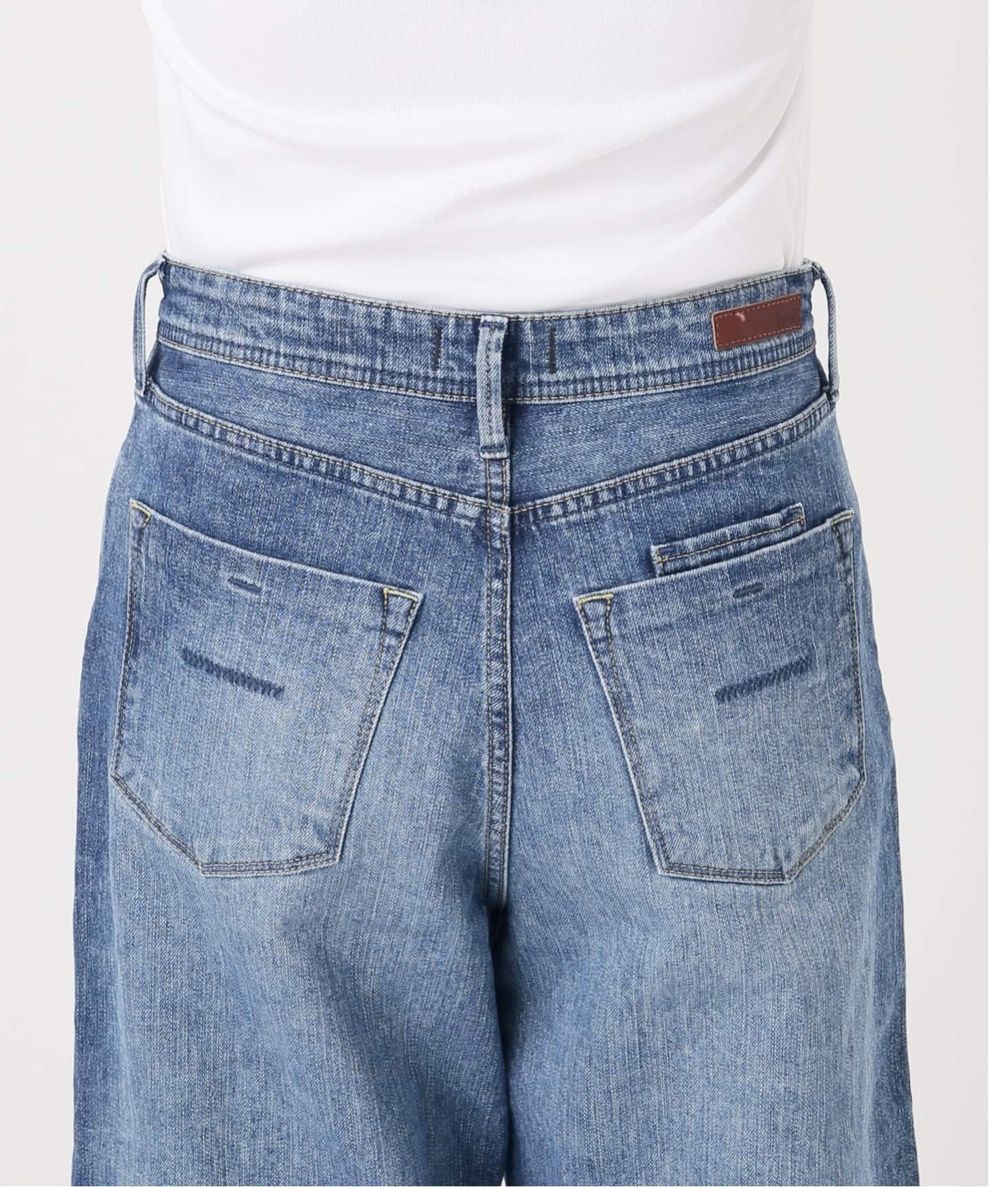 YANUK/ヤヌーク 別注 MARY Baggy straight デニムパンツ 57162501