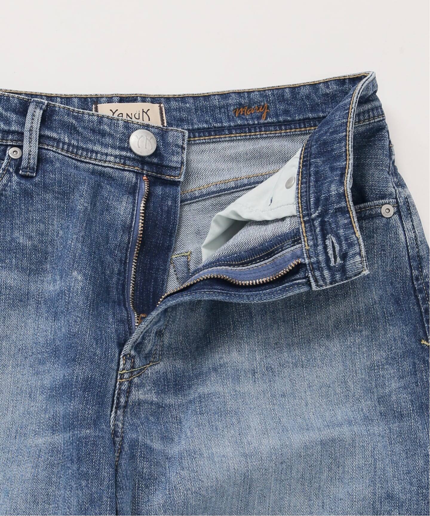 YANUK/ヤヌーク 別注 MARY Baggy straight デニムパンツ 57162501