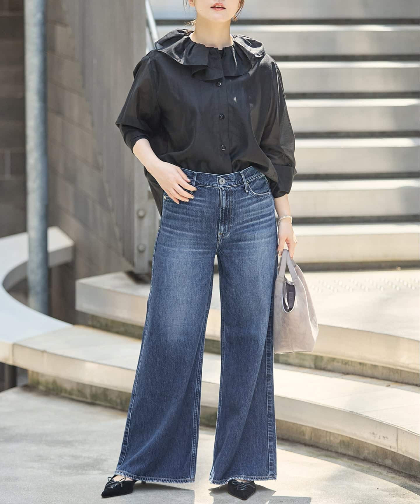 upper hights/アッパーハイツ 別注 THE AUDREY デニムパンツ（デニム