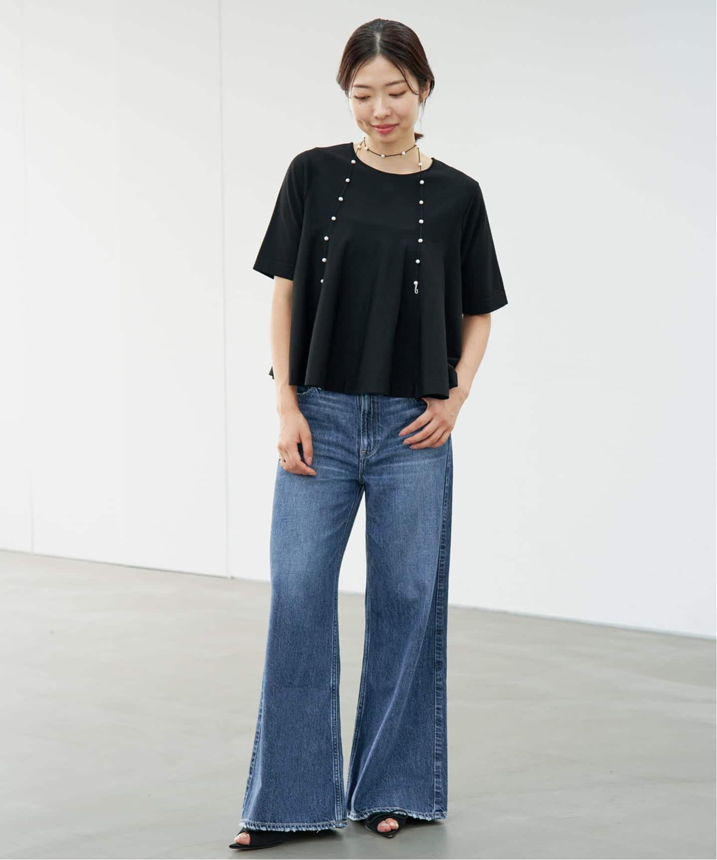 予約》upper hights/アッパーハイツ 別注 THE AUDREY デニムパンツ