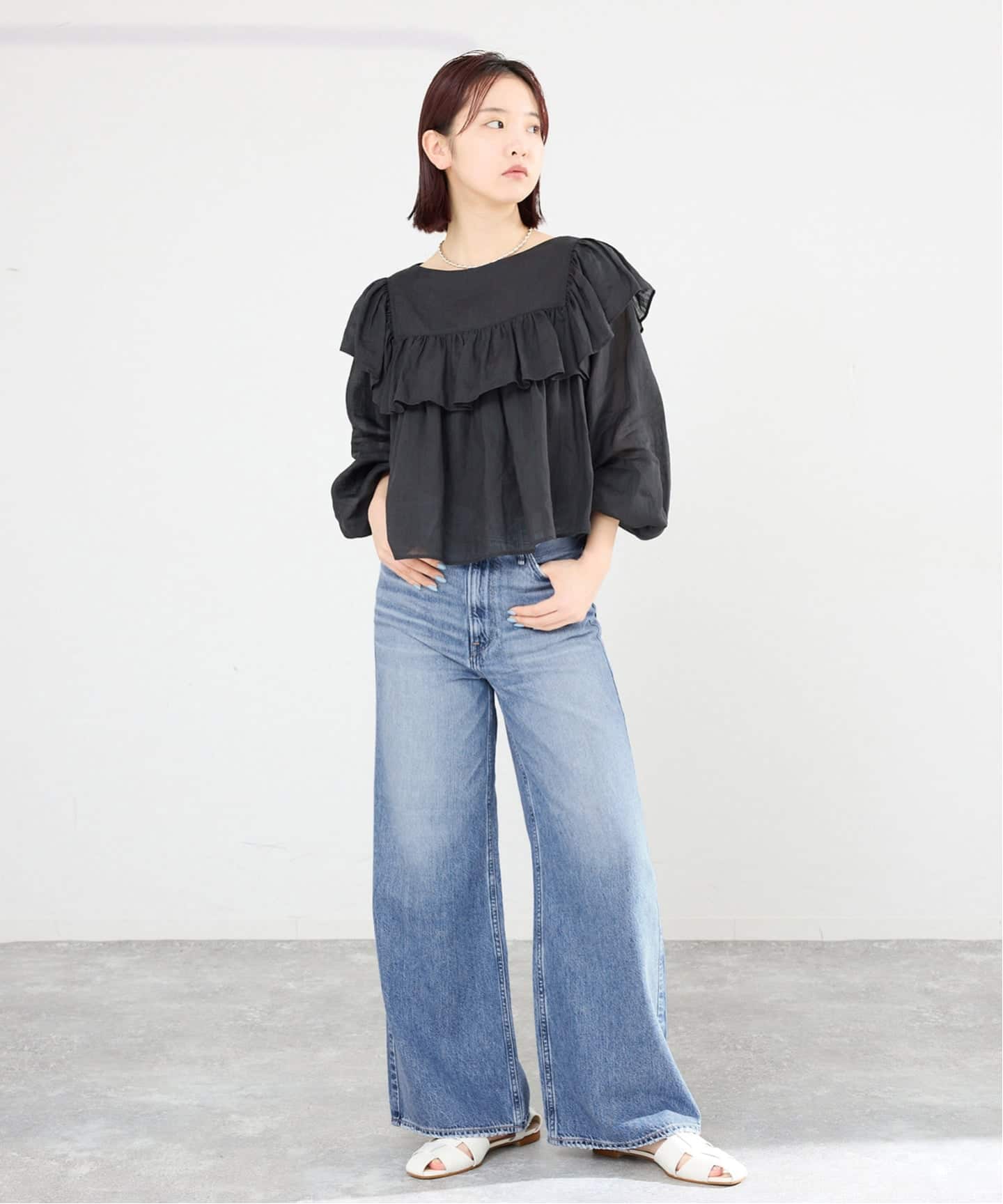 upper hights/アッパーハイツ 別注 THE RUTH デニムパンツ L8B312202