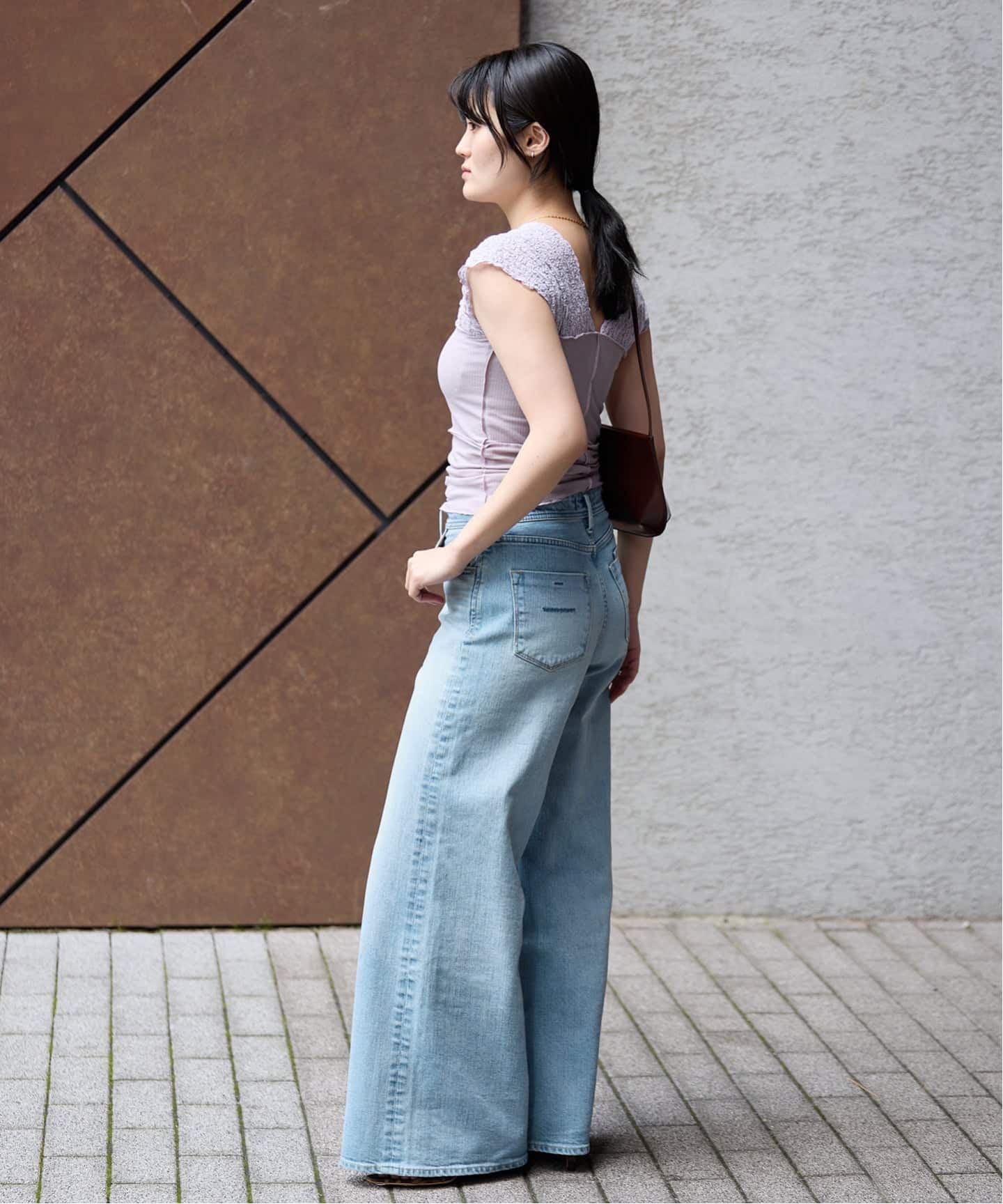 【新品未使用】イエナ YANUK/ヤヌーク 別注 LYDIA デニムパンツ 24 YANUK/ヤヌーク 別注 LYDIA デニムパンツ（デニムパンツ・ジーンズ