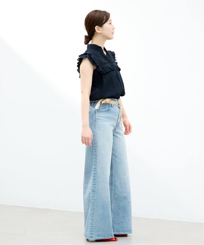 YANUK/ヤヌーク 別注 LYDIA デニムパンツ（デニムパンツ・ジーンズ 