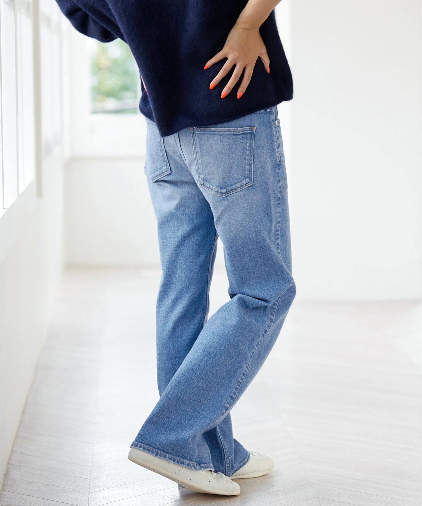 ブルーデニム　upper hights IENA別注 予約》upper hights/アッパーハイツ 別注 THE STELLA MUSE デニム