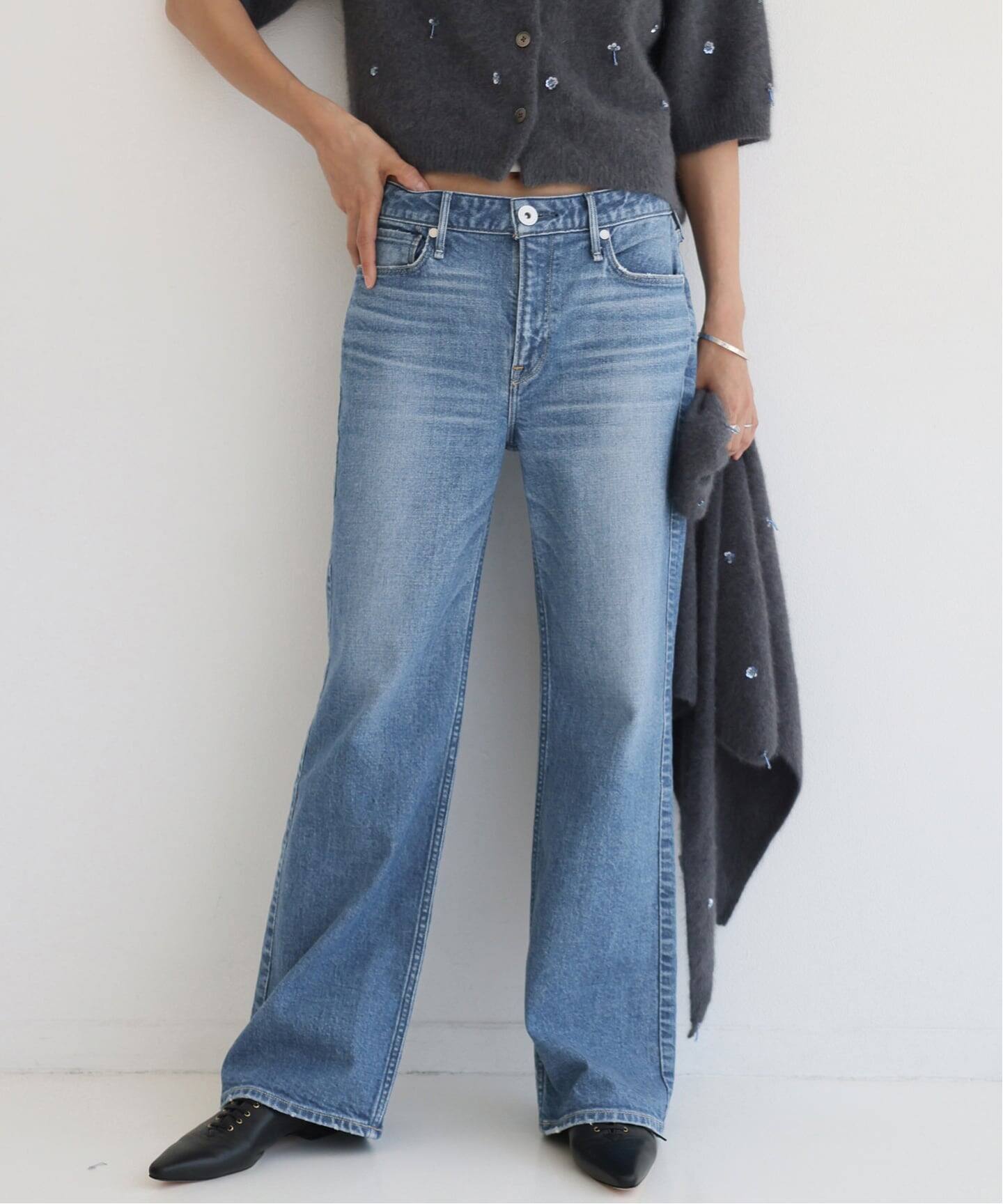 ブルーデニム　upper hights IENA別注 予約》upper hights/アッパーハイツ 別注 THE STELLA MUSE デニム