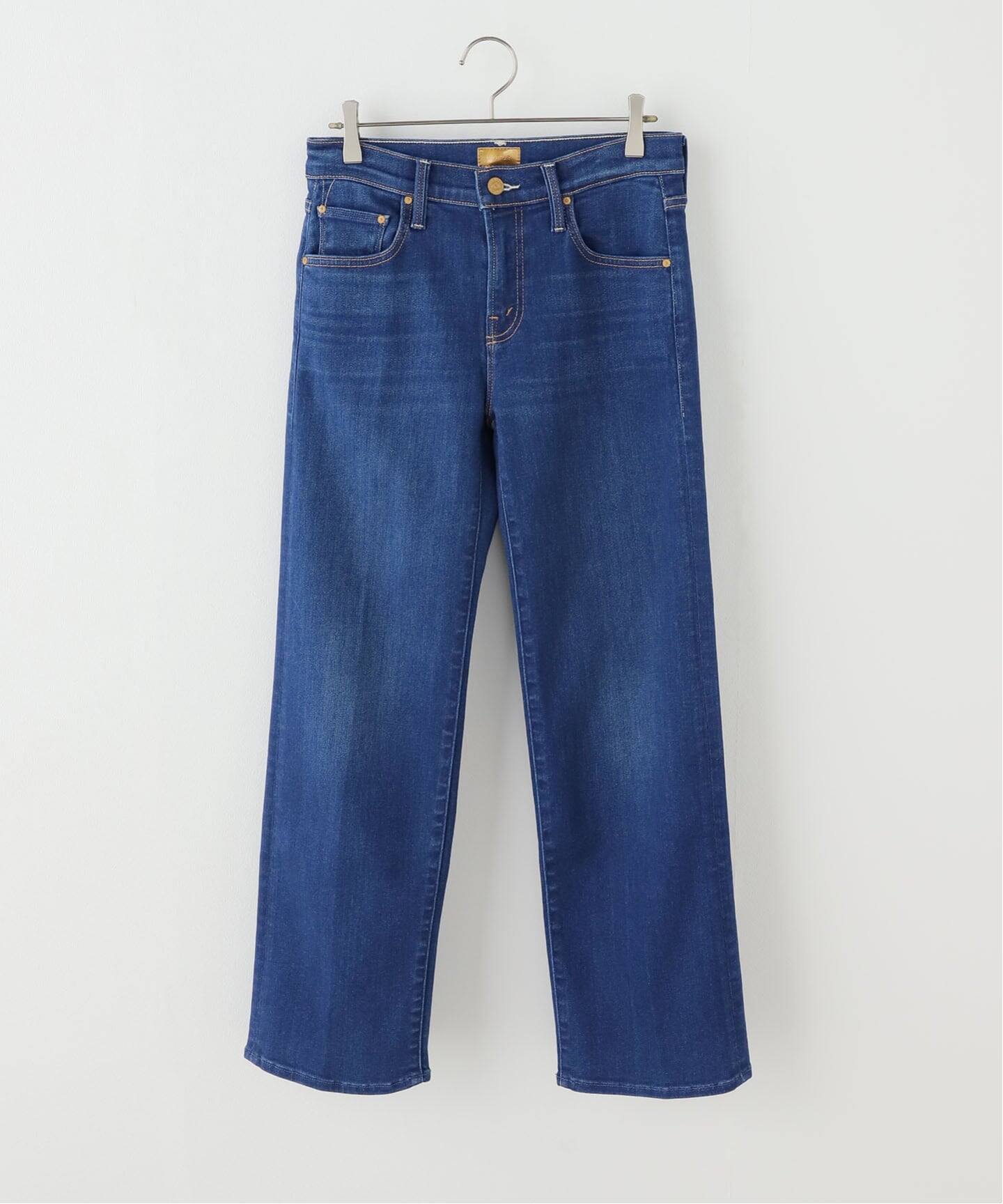 MOTHER/マザー THE MID RISE RAMBLER ZIP FLOOD デニムパンツ 