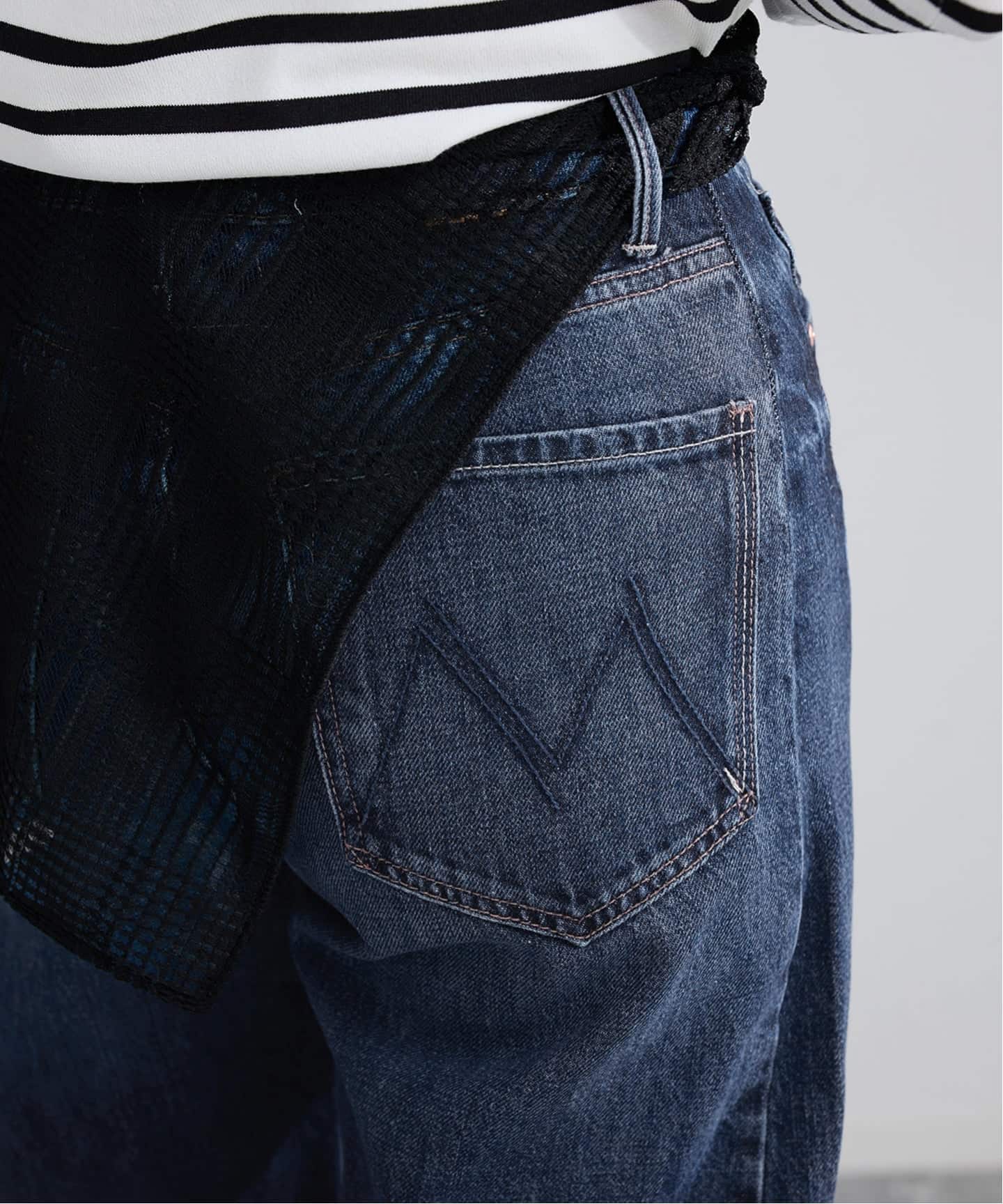 タグ付きIENAマザーデニム24 MOTHER/マザー THE HALF PIPE ANKLE デニムパンツ 10926-544/1396