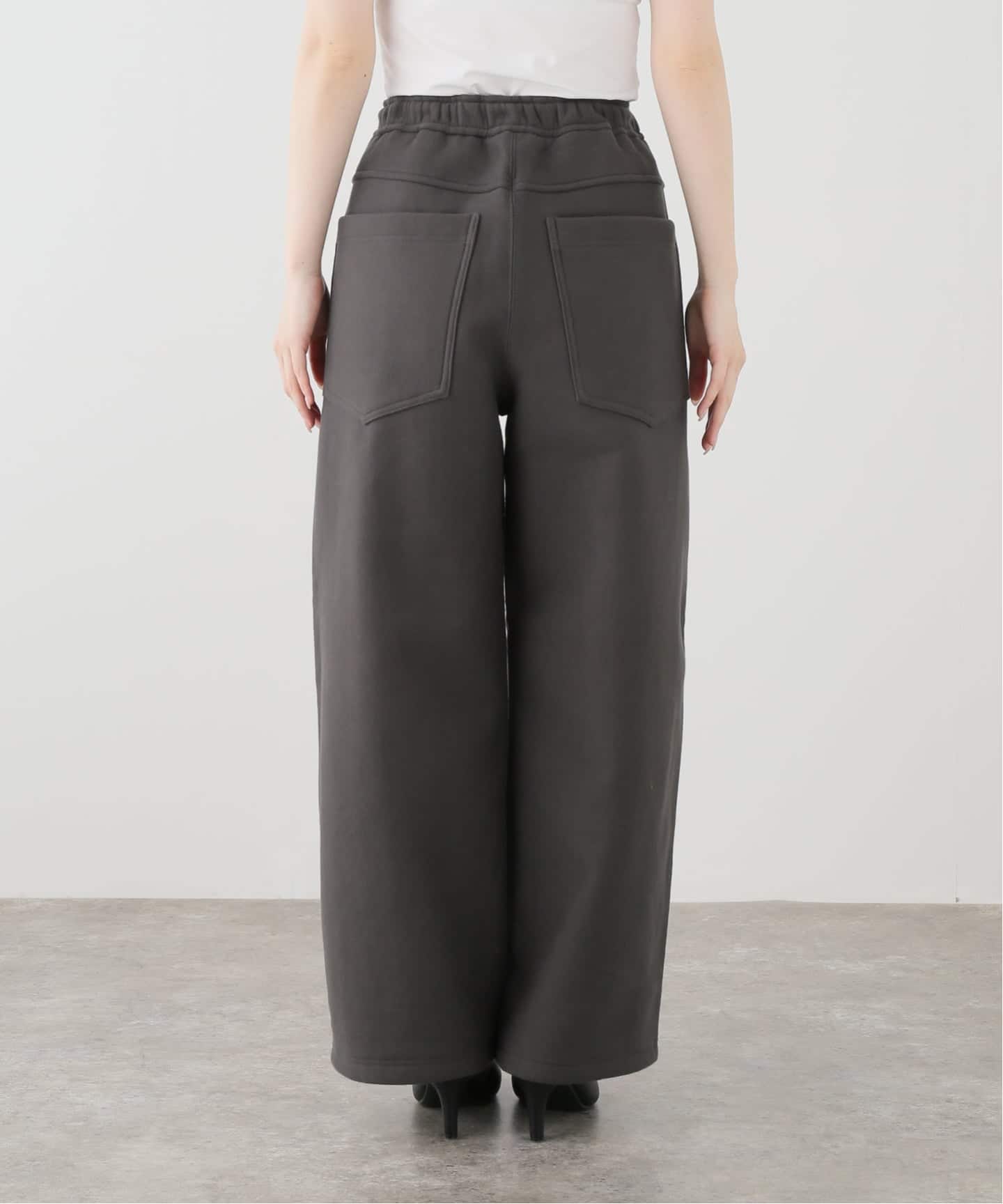 PHEENY/フィーニー Athletic Fleece Tucked Wide PT パンツ PA26-CS04
