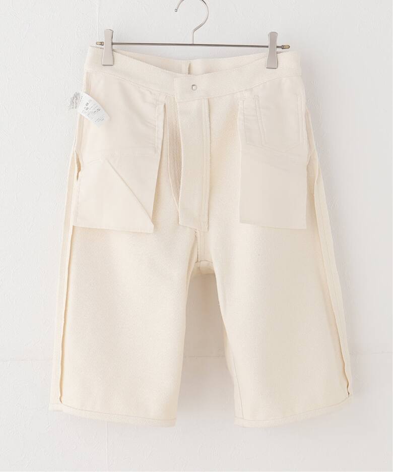 AURALEE/オーラリー SILK NEP WIDE SHORTS パンツ A26SP04SD（ショート 