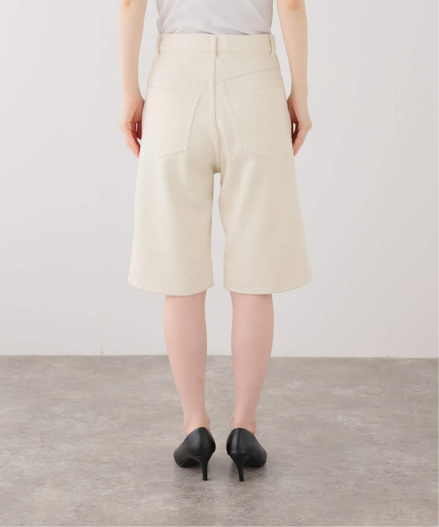 AURALEE/オーラリー SILK NEP WIDE SHORTS パンツ A26SP04SD（ショート