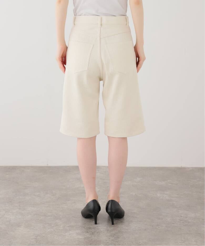 AURALEE/オーラリー SILK NEP WIDE SHORTS パンツ A26SP04SD（ショート 