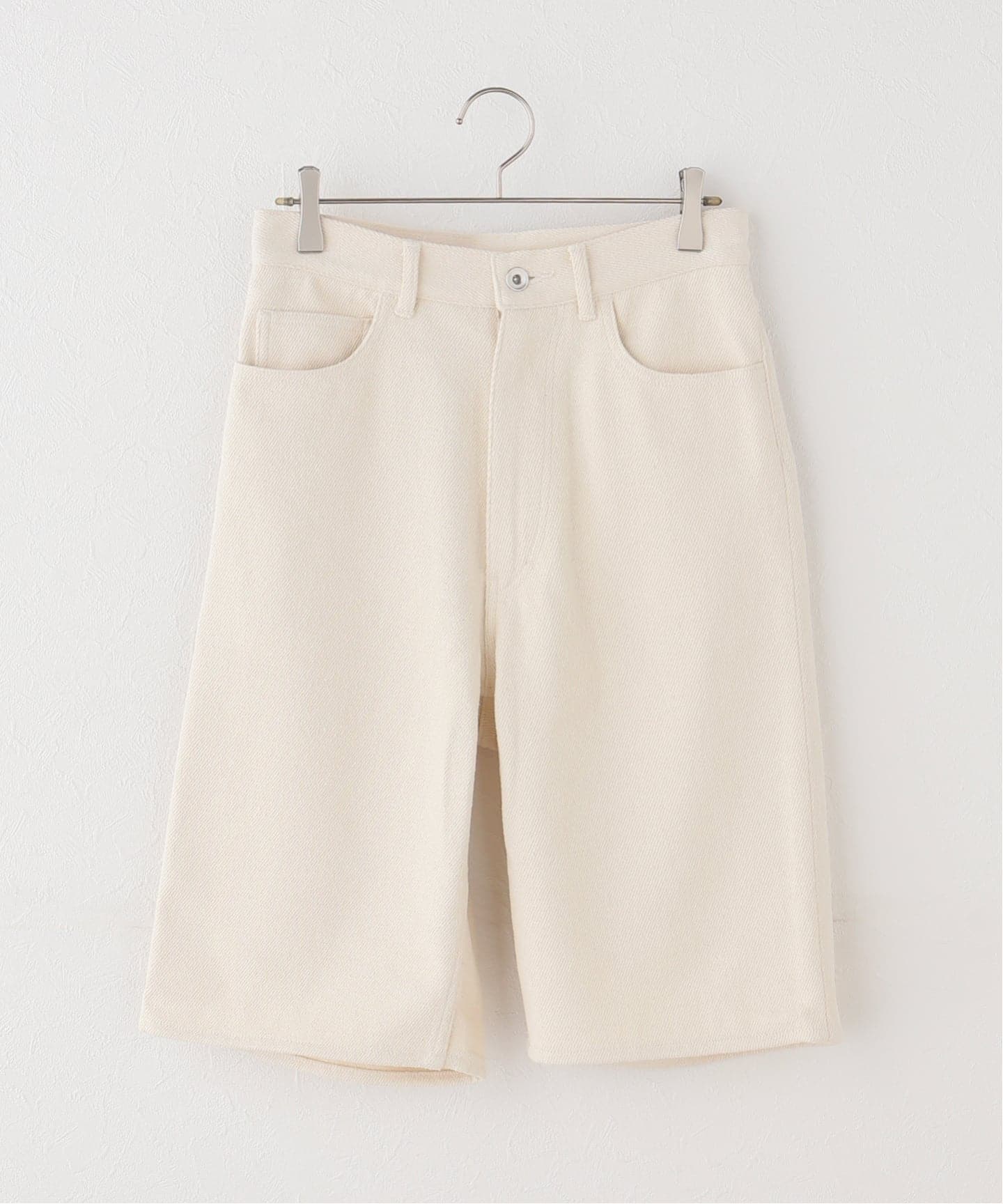 AURALEE/オーラリー SILK NEP WIDE SHORTS パンツ A26SP04SD（ショート