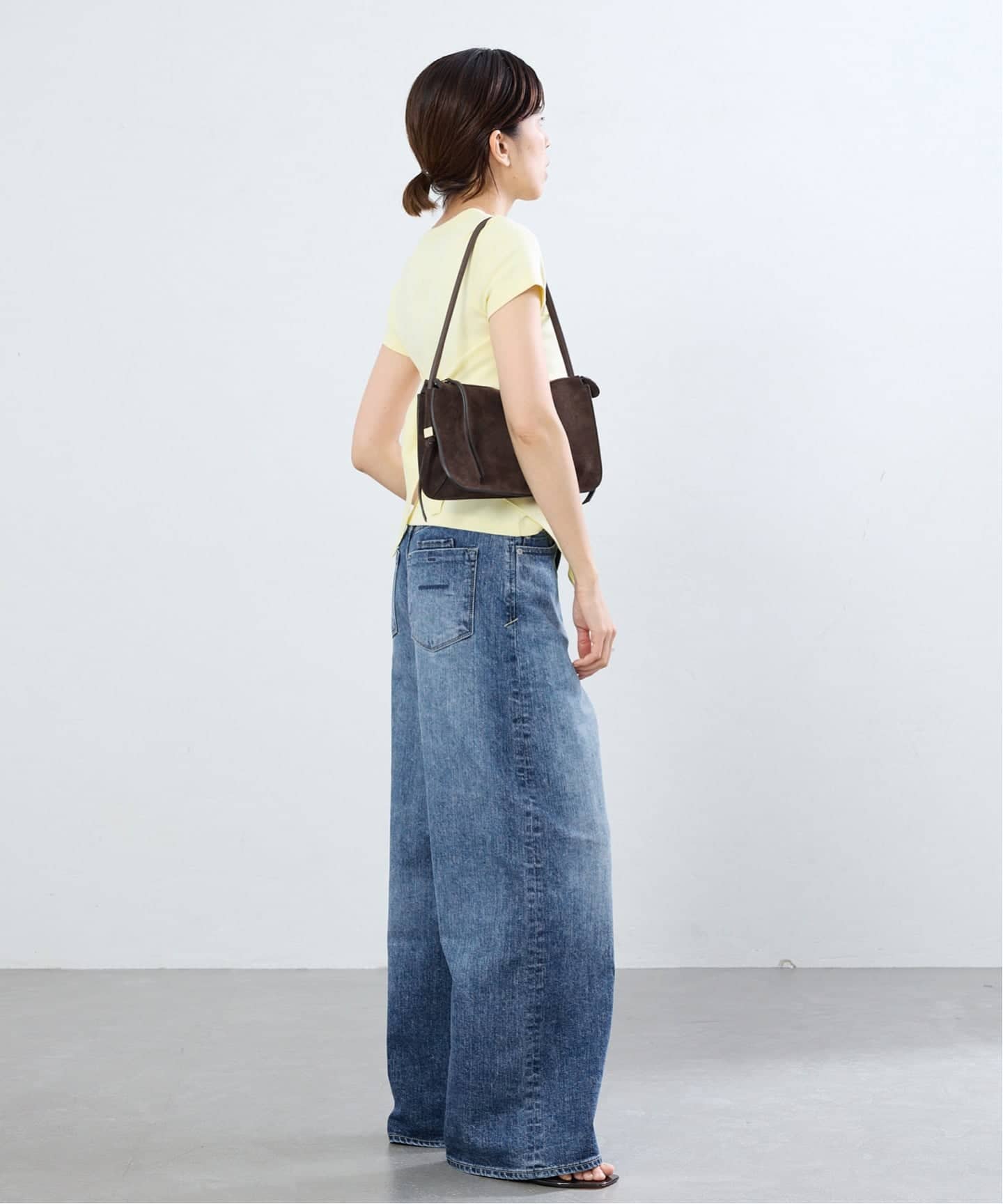 追加予約》YANUK/ヤヌーク 別注 MARY Baggy straight デニムパンツ