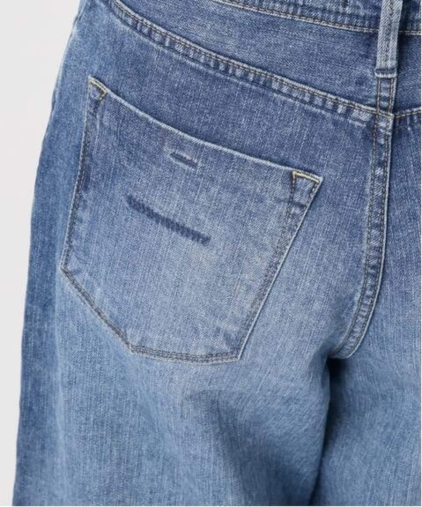 追加予約》YANUK/ヤヌーク 別注 MARY Baggy straight デニムパンツ