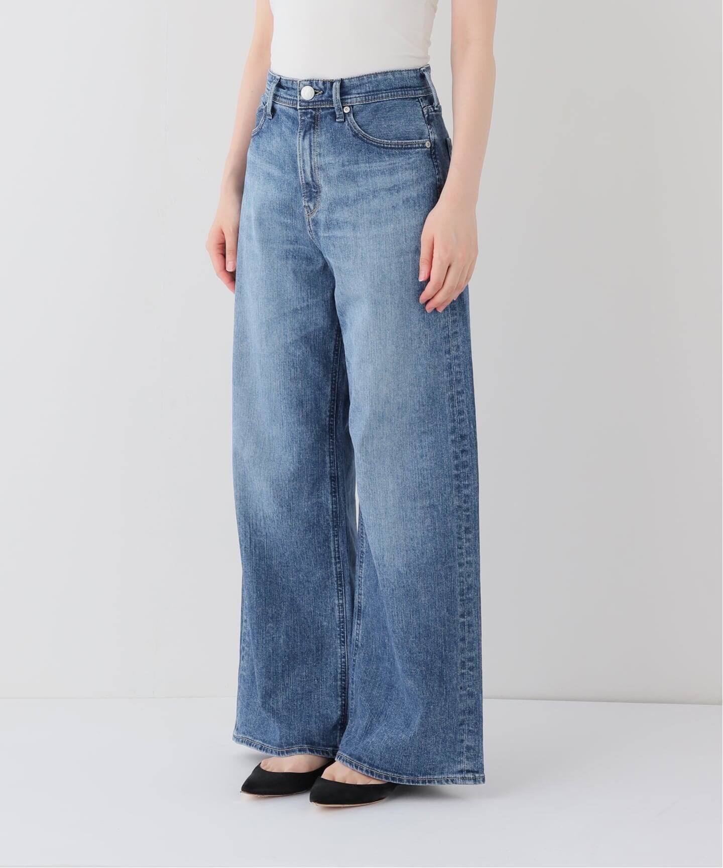 追加》YANUK/ヤヌーク 別注 MARY Baggy straight デニムパンツ（デニム