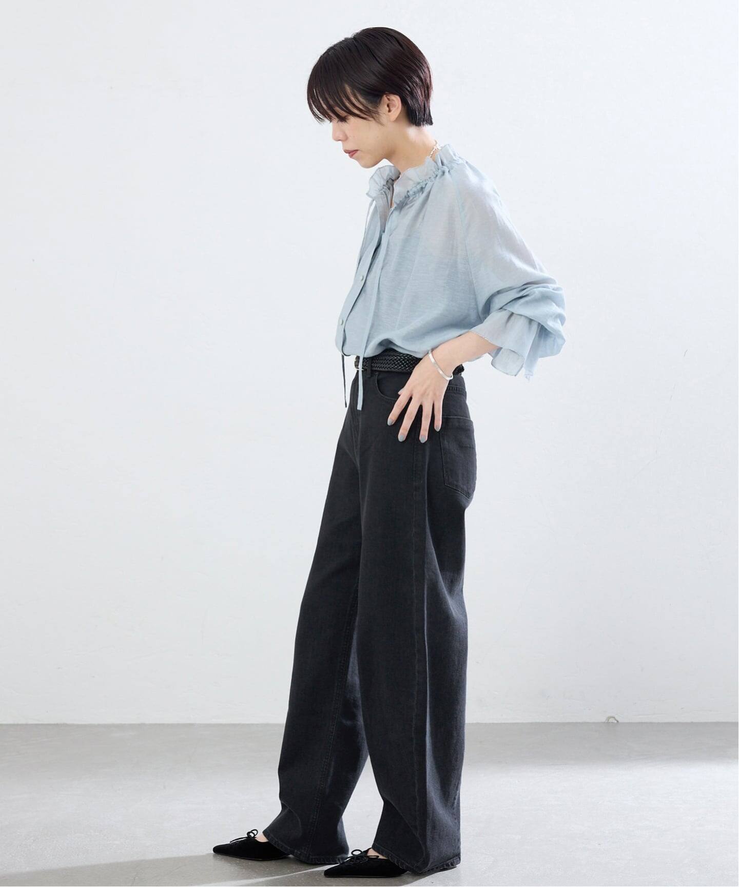 別注カラーあり》YANUK/ヤヌーク LAURA デニムパンツ（デニムパンツ 
