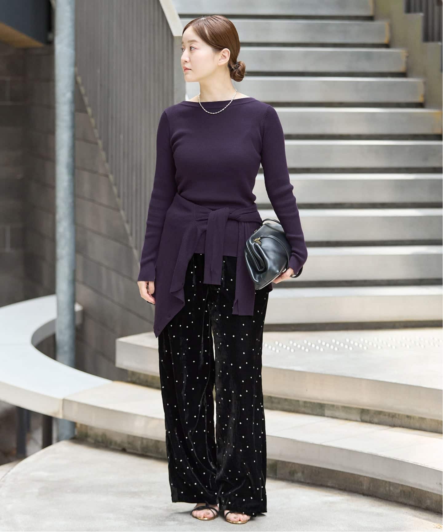 COUTURE D'ADAM/クチュールドアダム Stardust Glitter パンツ 26AW-220