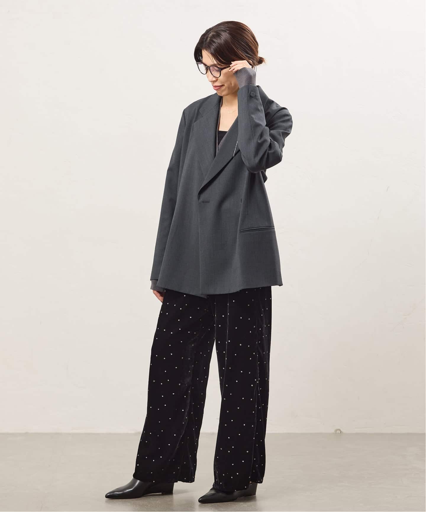 COUTURE D'ADAM/クチュールドアダム Stardust Glitter パンツ 26AW-220