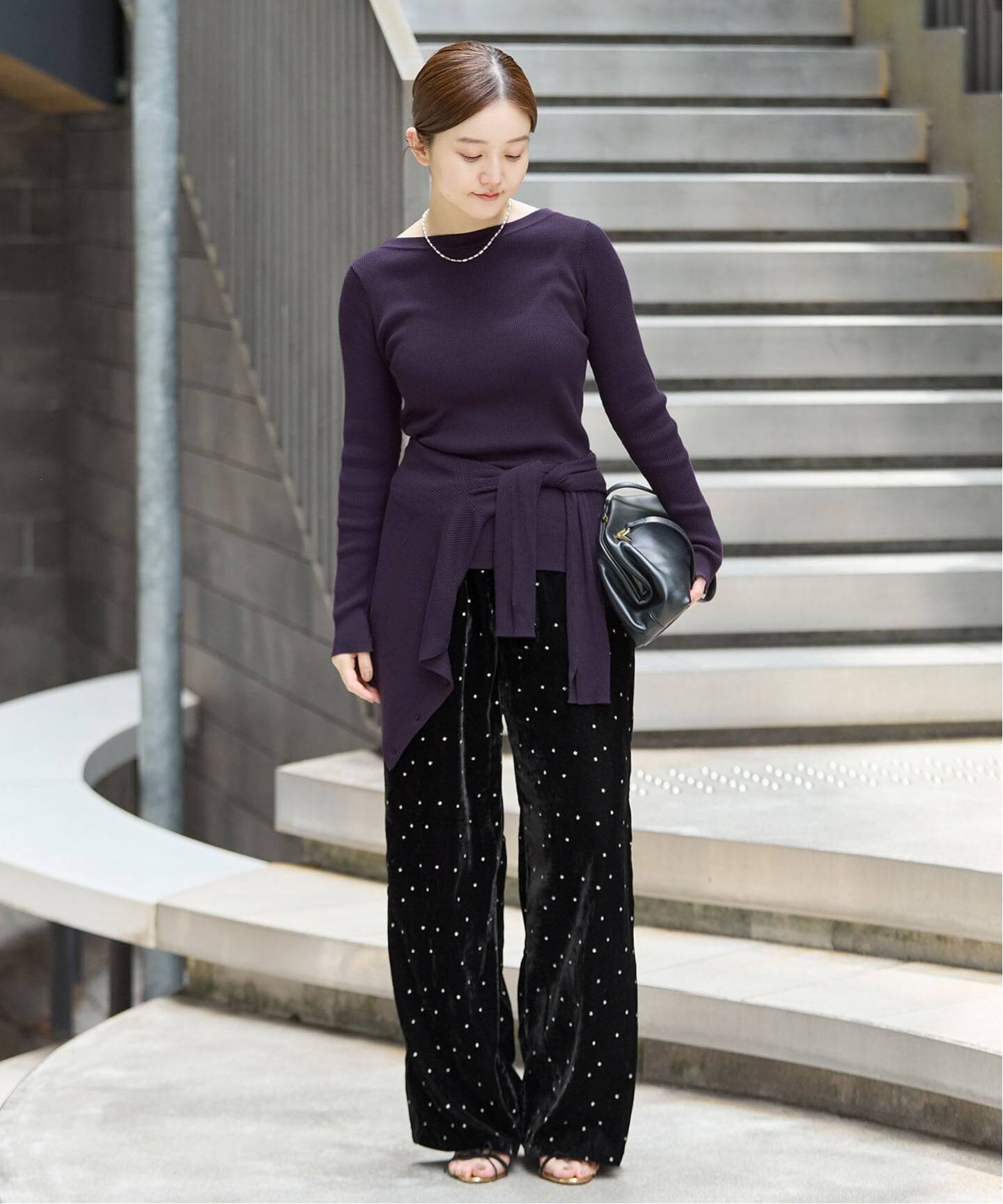 COUTURE D'ADAM/クチュールドアダム Stardust Glitter パンツ 26AW-220