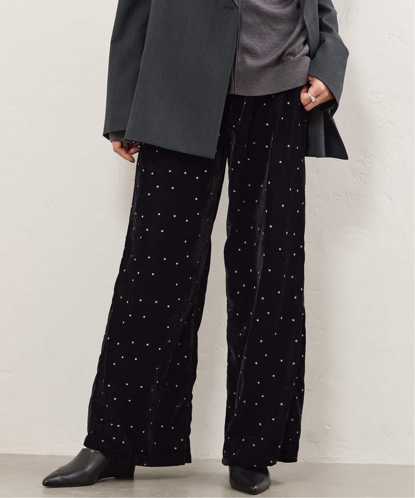 COUTURE D'ADAM/クチュールドアダム Stardust Glitter パンツ 26AW-220