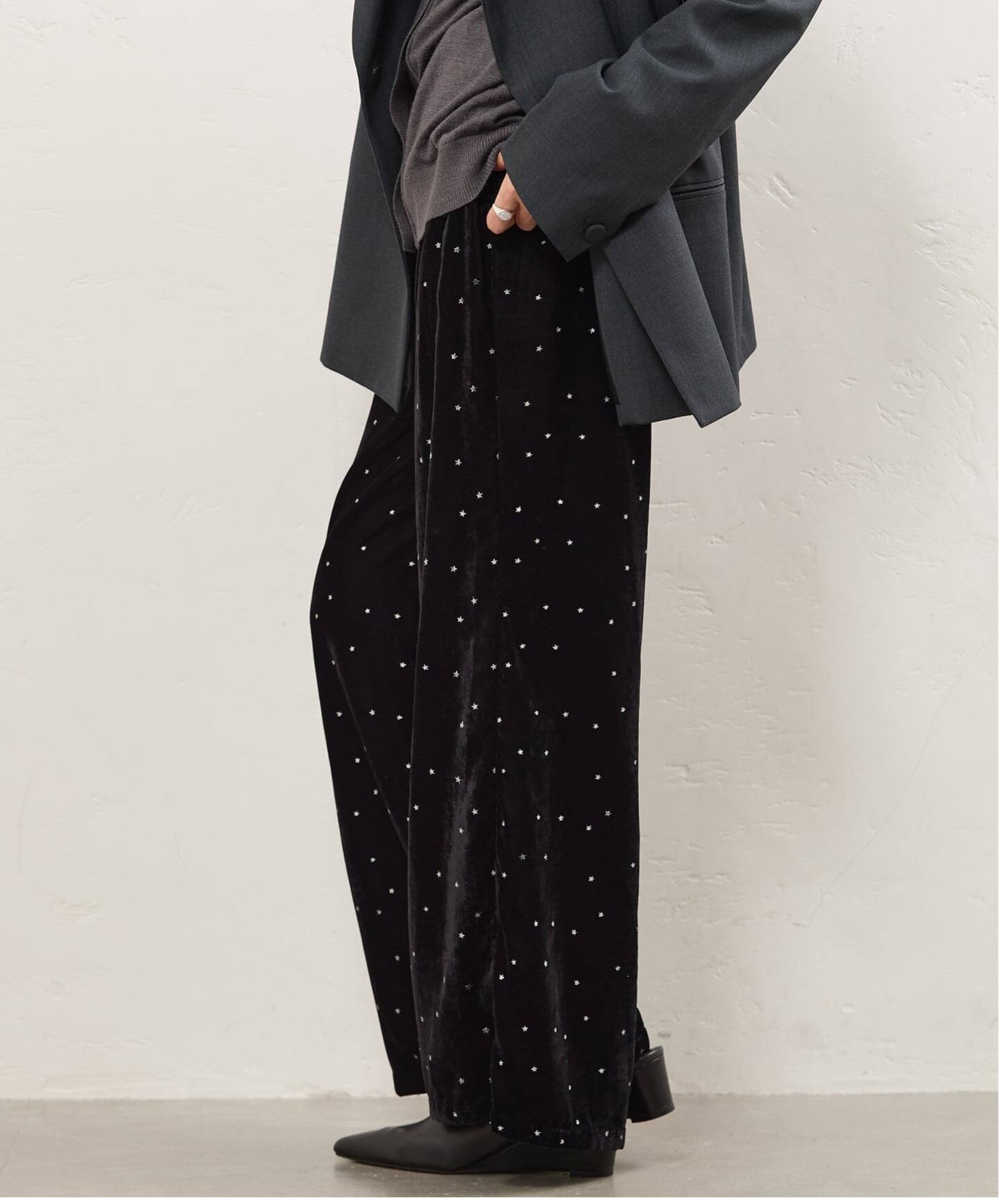 COUTURE D'ADAM/クチュールドアダム Stardust Glitter パンツ 26AW-220