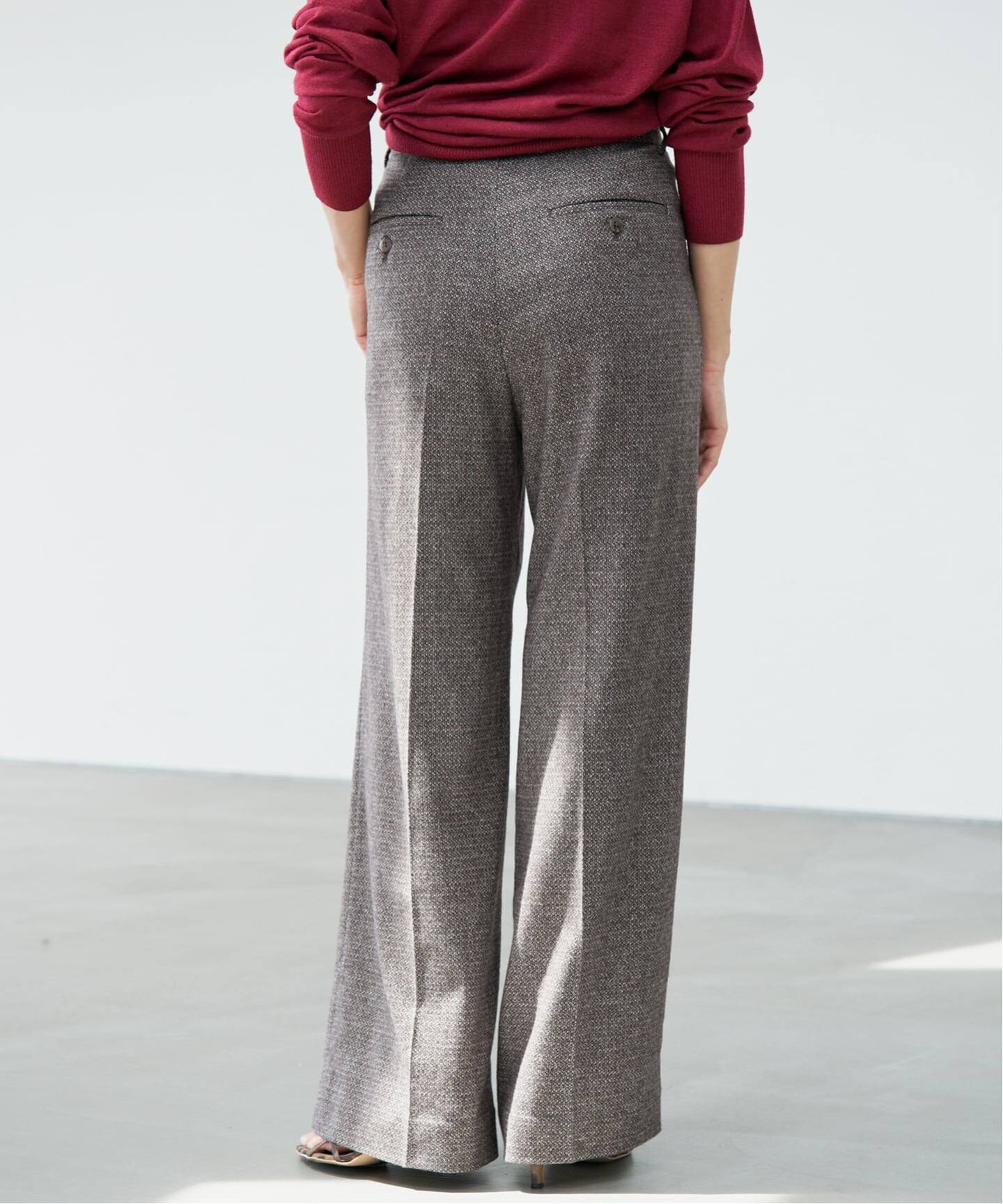 COUTURE D'ADAM/クチュールドアダム Italian Tweed Wide PT 26AW-078