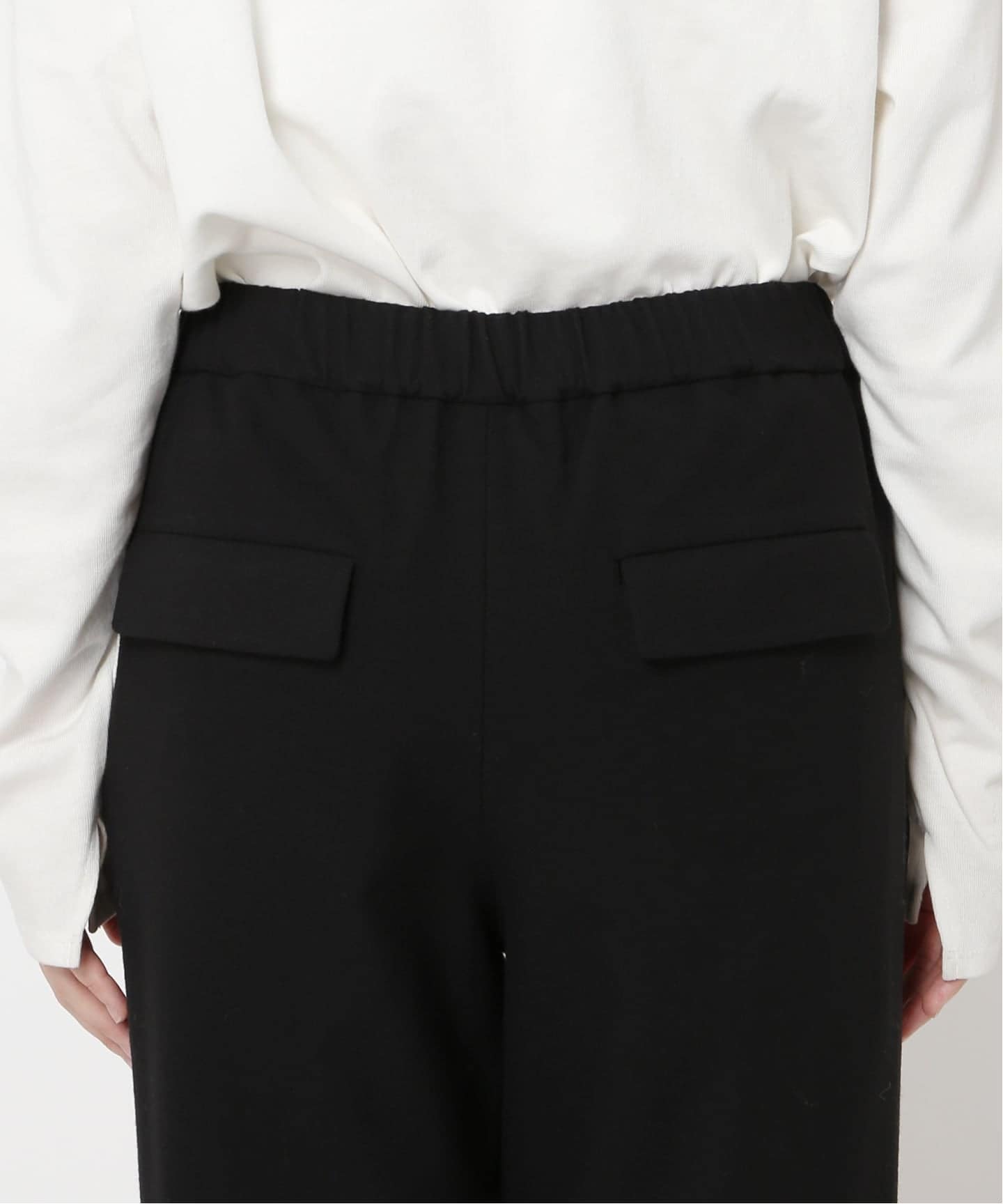 3サイズ展開/WEB限定/追加2予約》ウール混ドロストイージースラックス