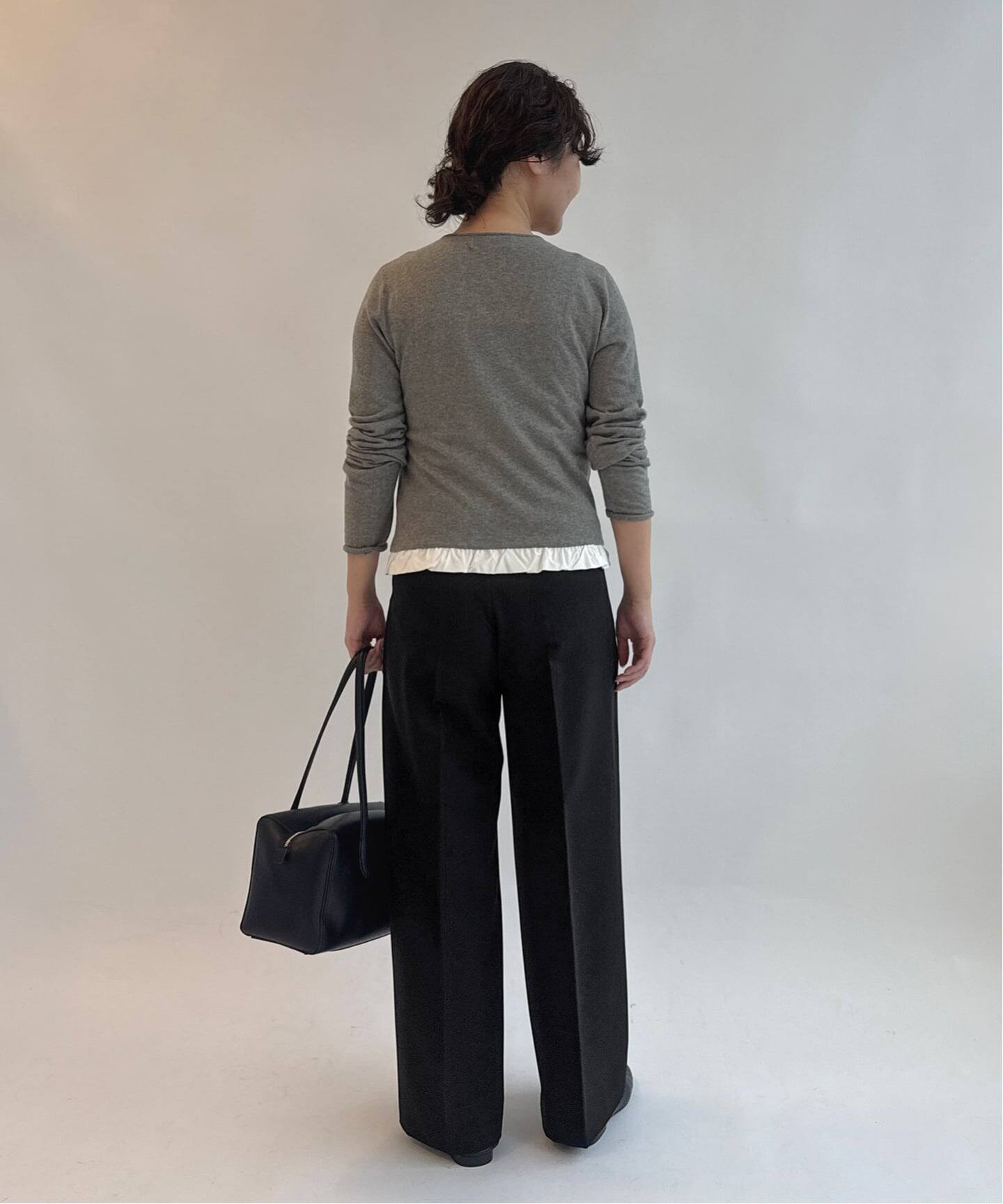 WEB限定サイズあり/4サイズ展開/追加》TRワイドトラウザー（スラックス