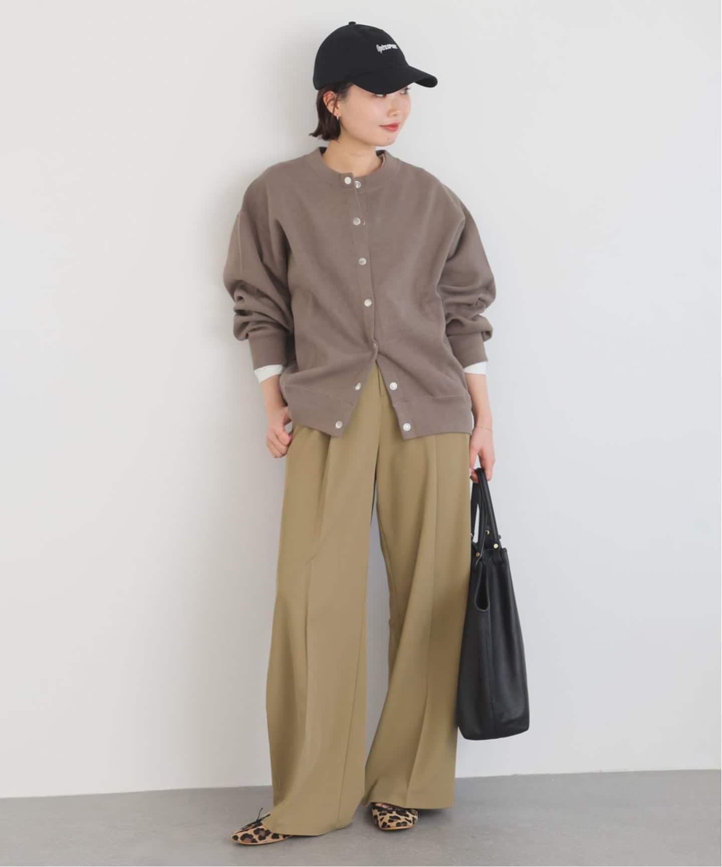 4サイズ展開》イージーワイドパンツ（スラックス）｜SLOBE IENA