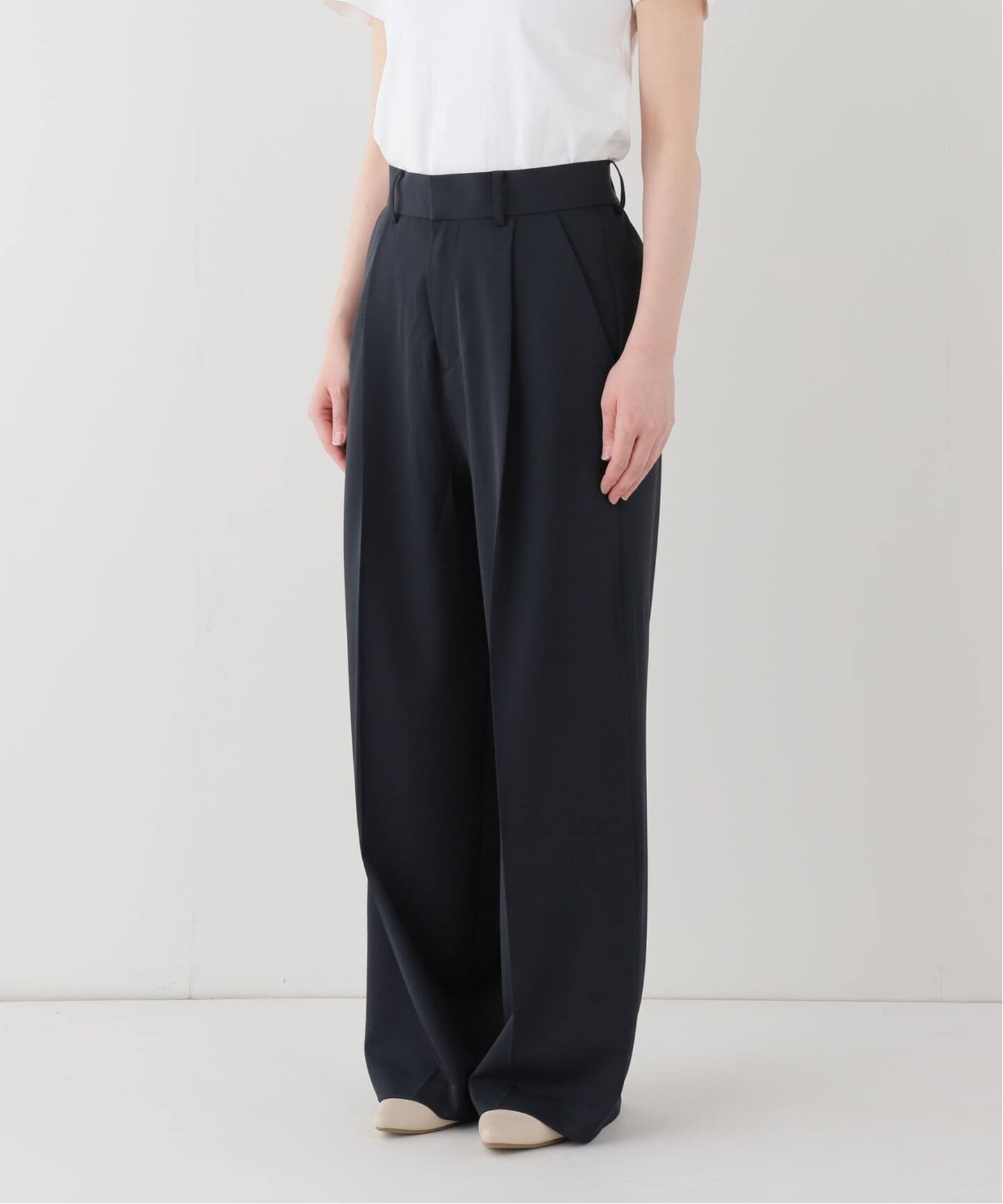 【SLOBE IENA】 KIVANGワイドスラックス Size36 KIVANG ワイドスラックス | スローブ イエナ(SLOBE IENA) | マルイ