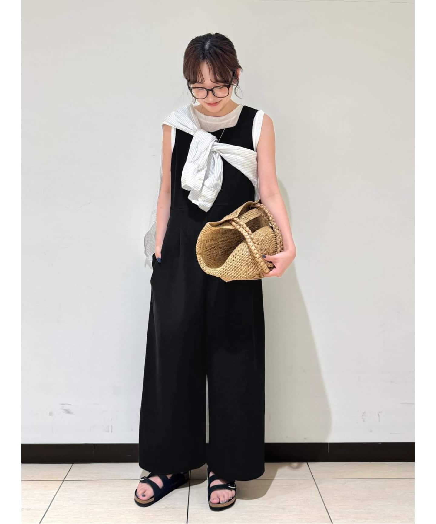 WEB限定サイズ有り/3サイズ展開》カットオールインワン（つなぎ