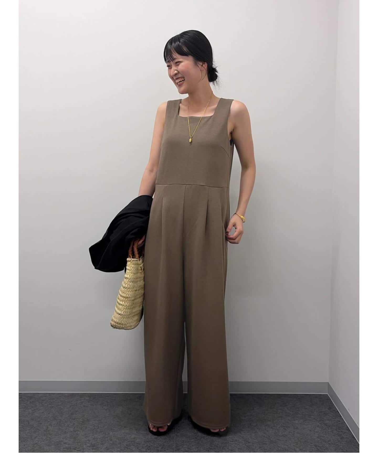 WEB限定サイズ有り/3サイズ展開》カットオールインワン（つなぎ