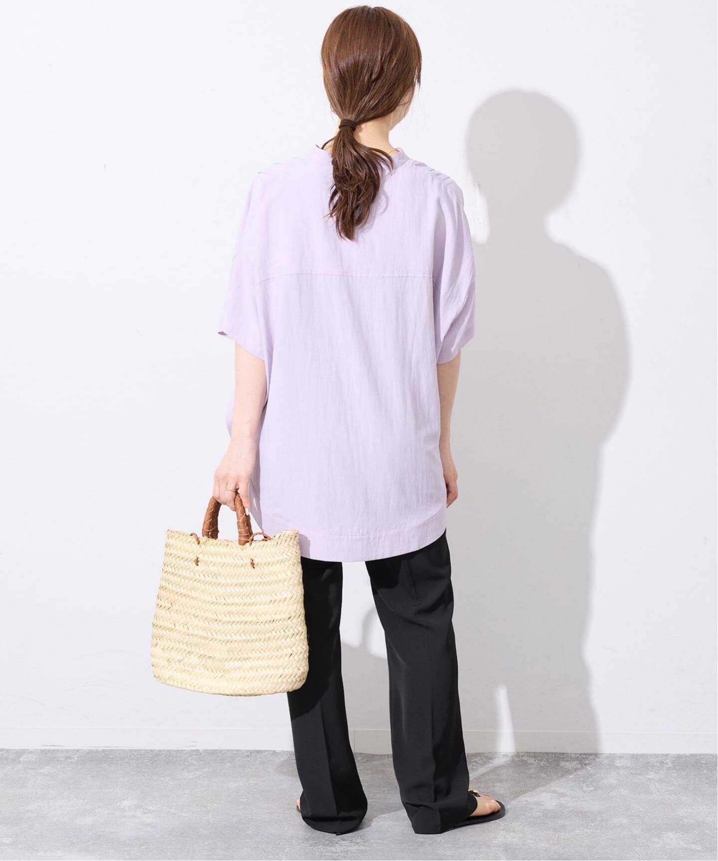 4サイズ展開》ピンタックセミフレアパンツ（その他パンツ）｜SLOBE