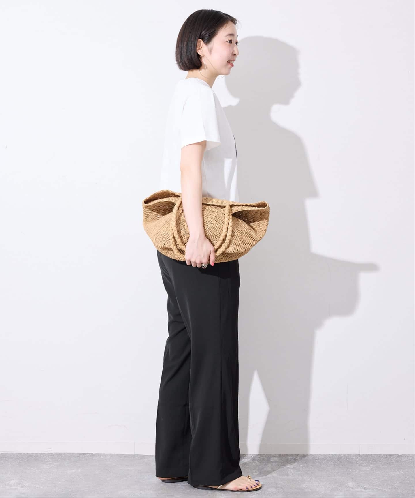 4サイズ展開》ピンタックセミフレアパンツ（その他パンツ）｜SLOBE