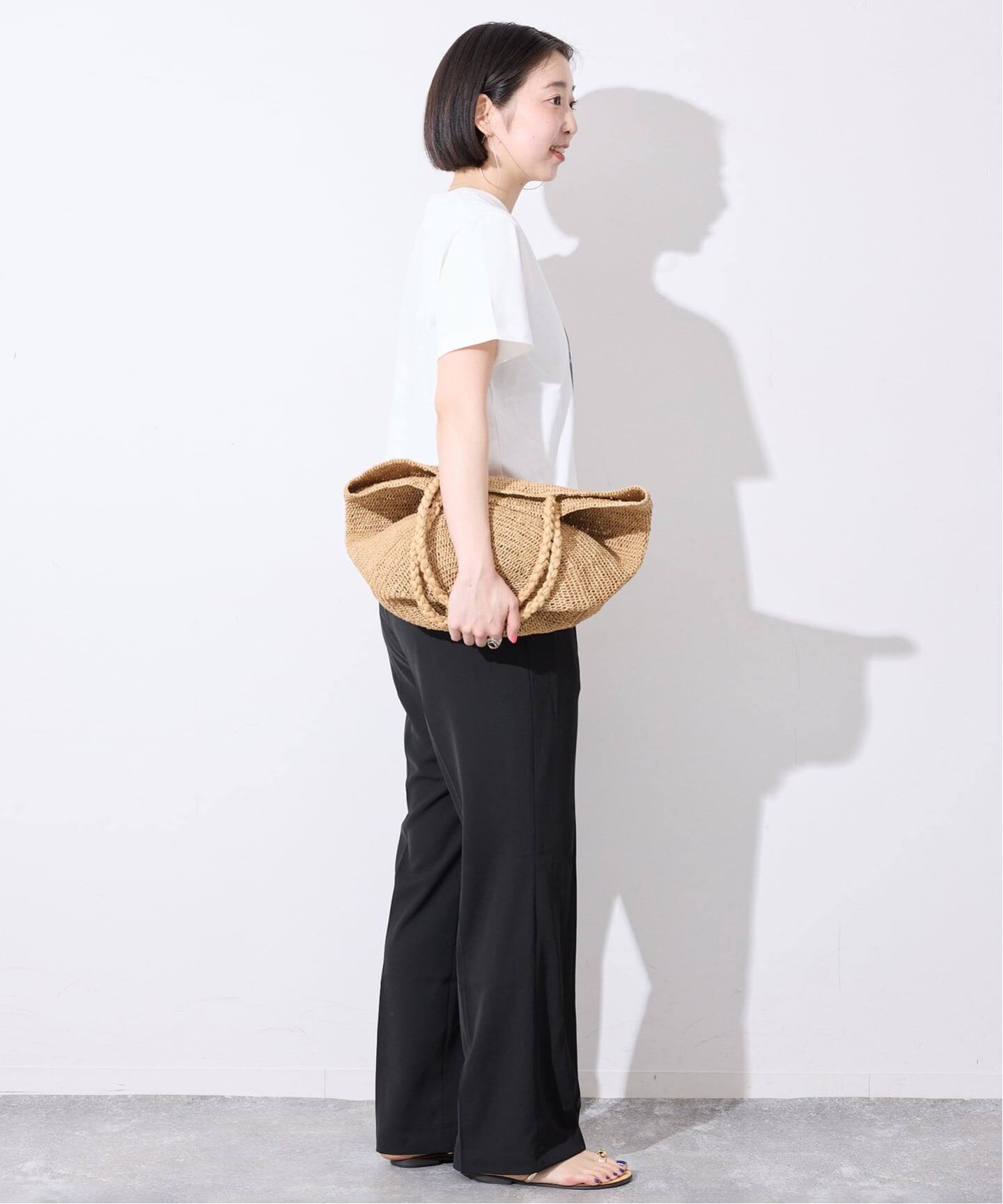 WEB限定/4サイズ展開/追加》ピンタックセミフレアパンツ（その他パンツ