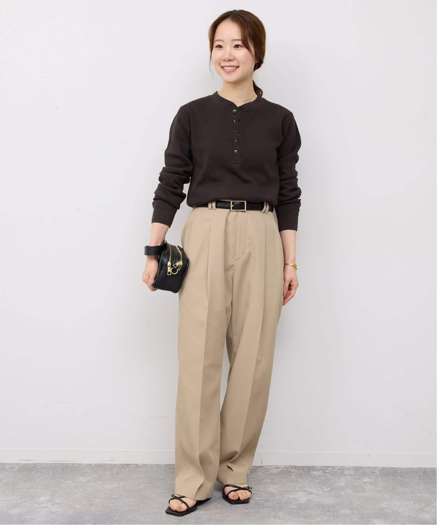 セットアップ対応可/WEBのみ4サイズ展開》撥水2タックチノパンツ