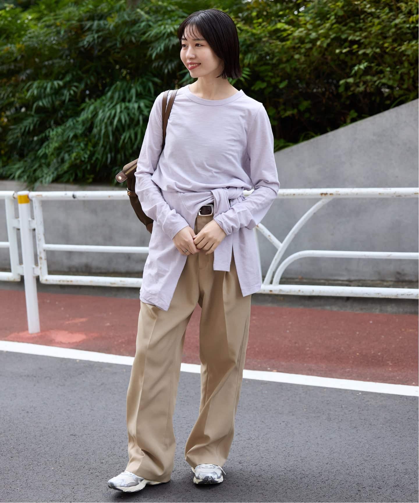 セットアップ対応可/WEBのみ4サイズ展開》撥水2タックチノパンツ