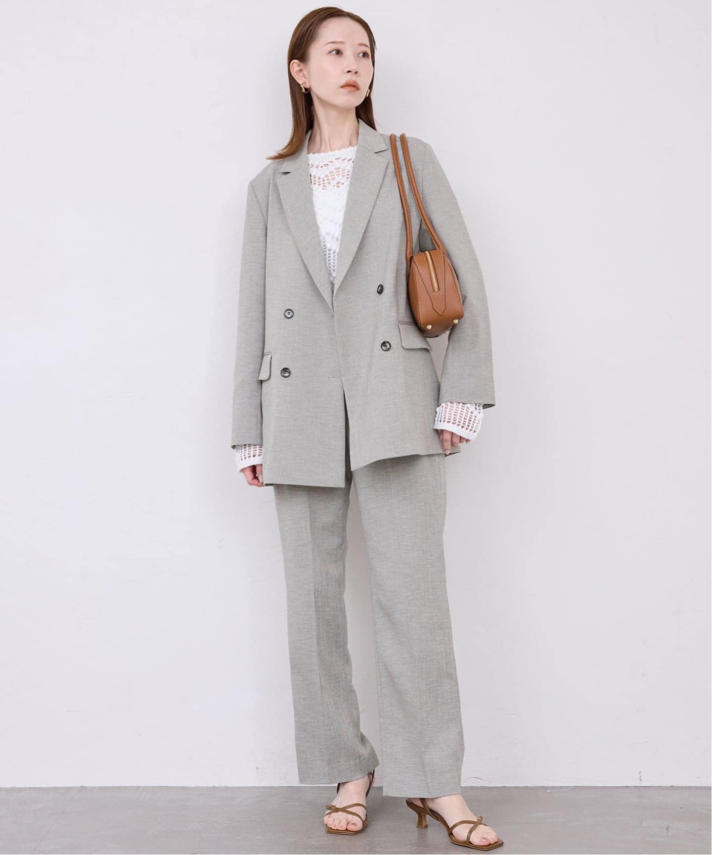 セットアップ対応可/3サイズ展開》ウォッシャブルツイルストレート