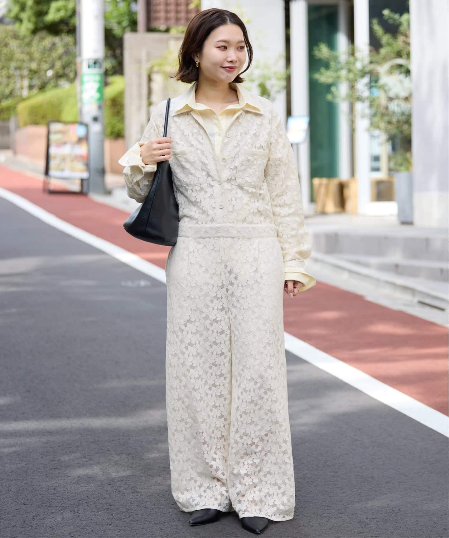 予約》レースオールインワン（つなぎ／オールインワン）｜SLOBE IENA