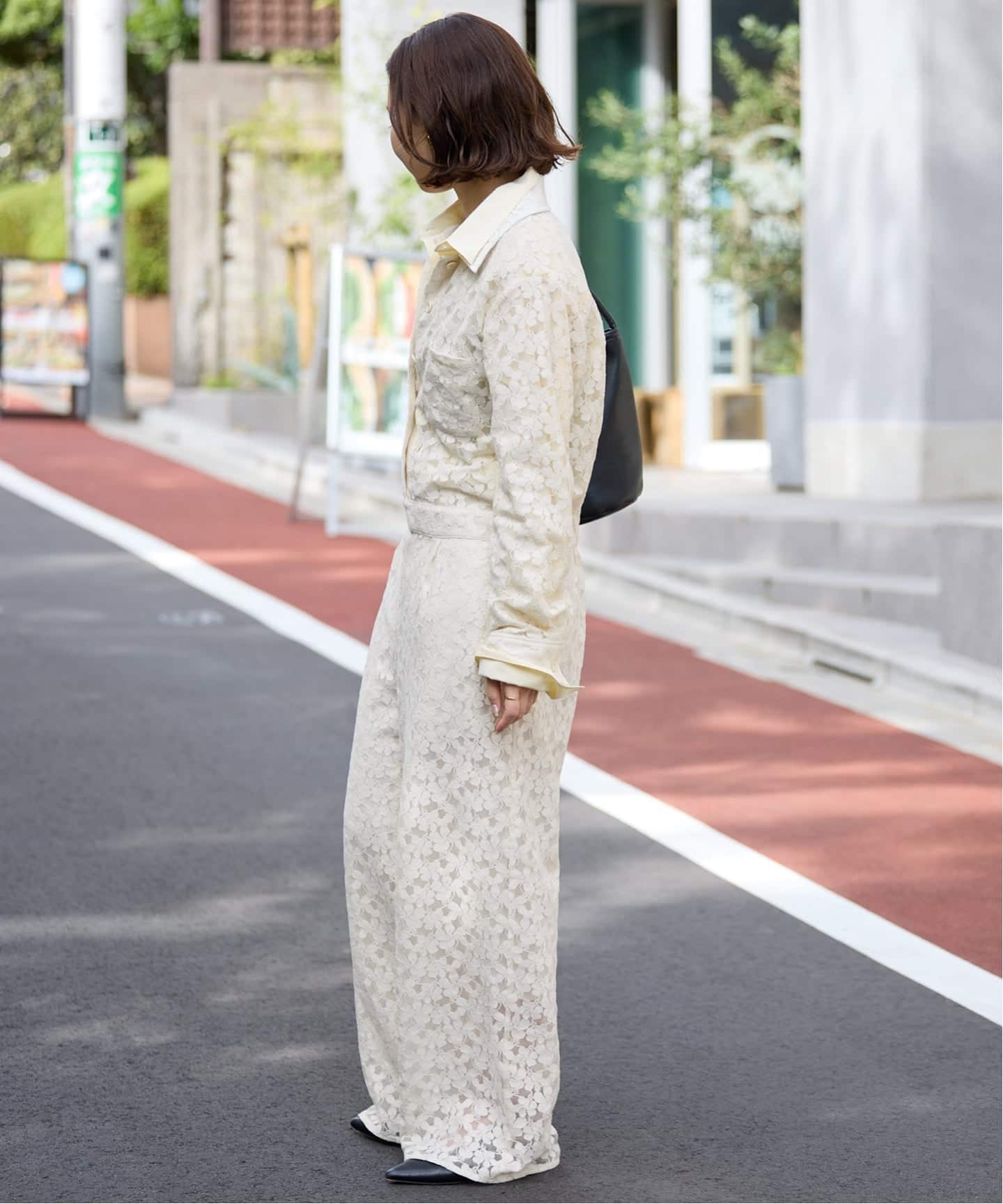 予約》レースオールインワン（つなぎ／オールインワン）｜SLOBE IENA