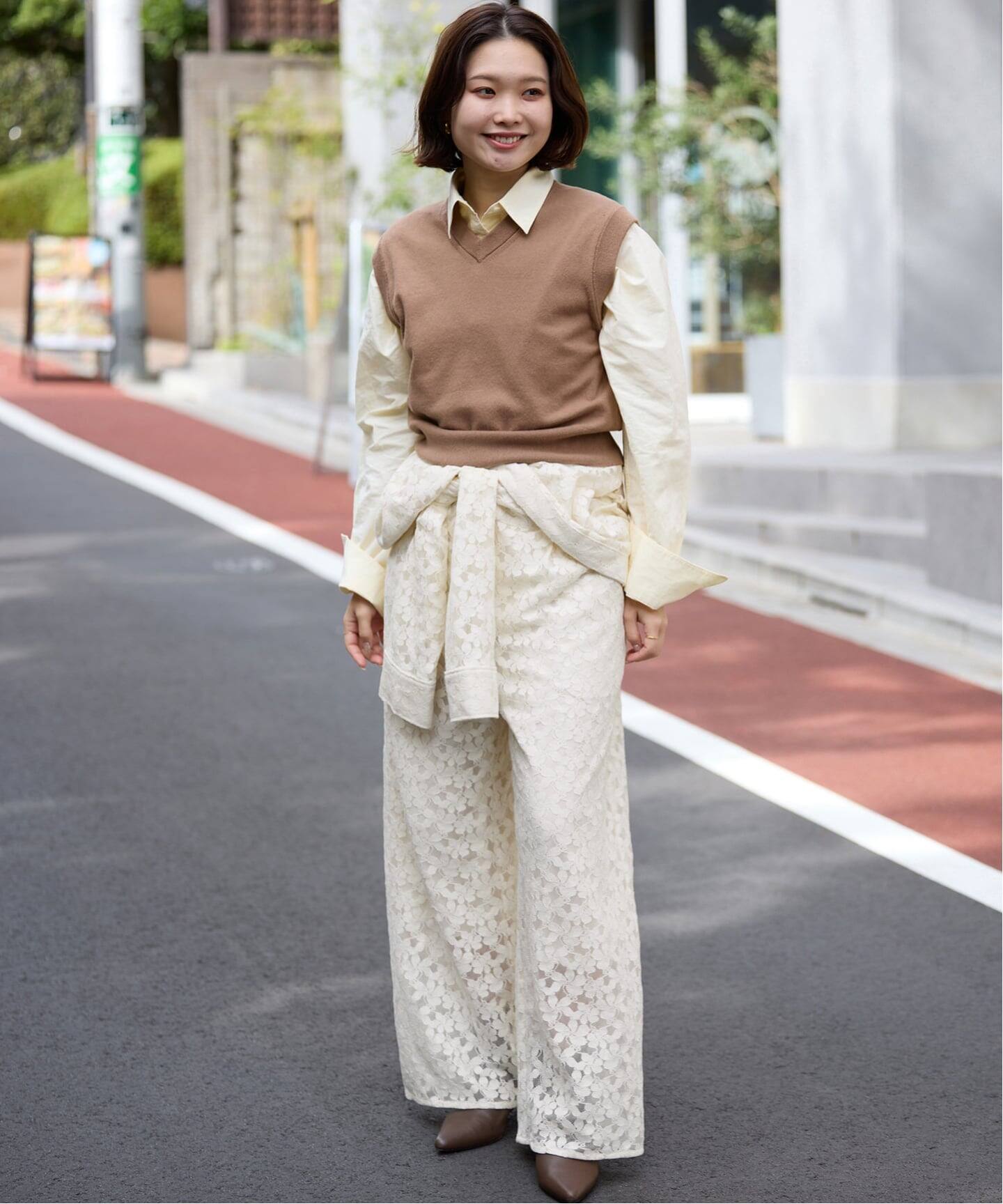 予約》レースオールインワン（つなぎ／オールインワン）｜SLOBE IENA