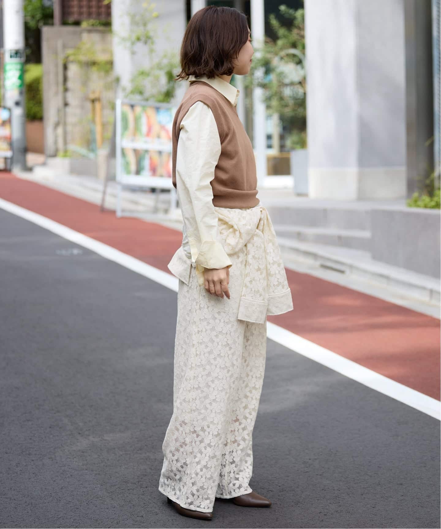 予約》レースオールインワン（つなぎ／オールインワン）｜SLOBE IENA