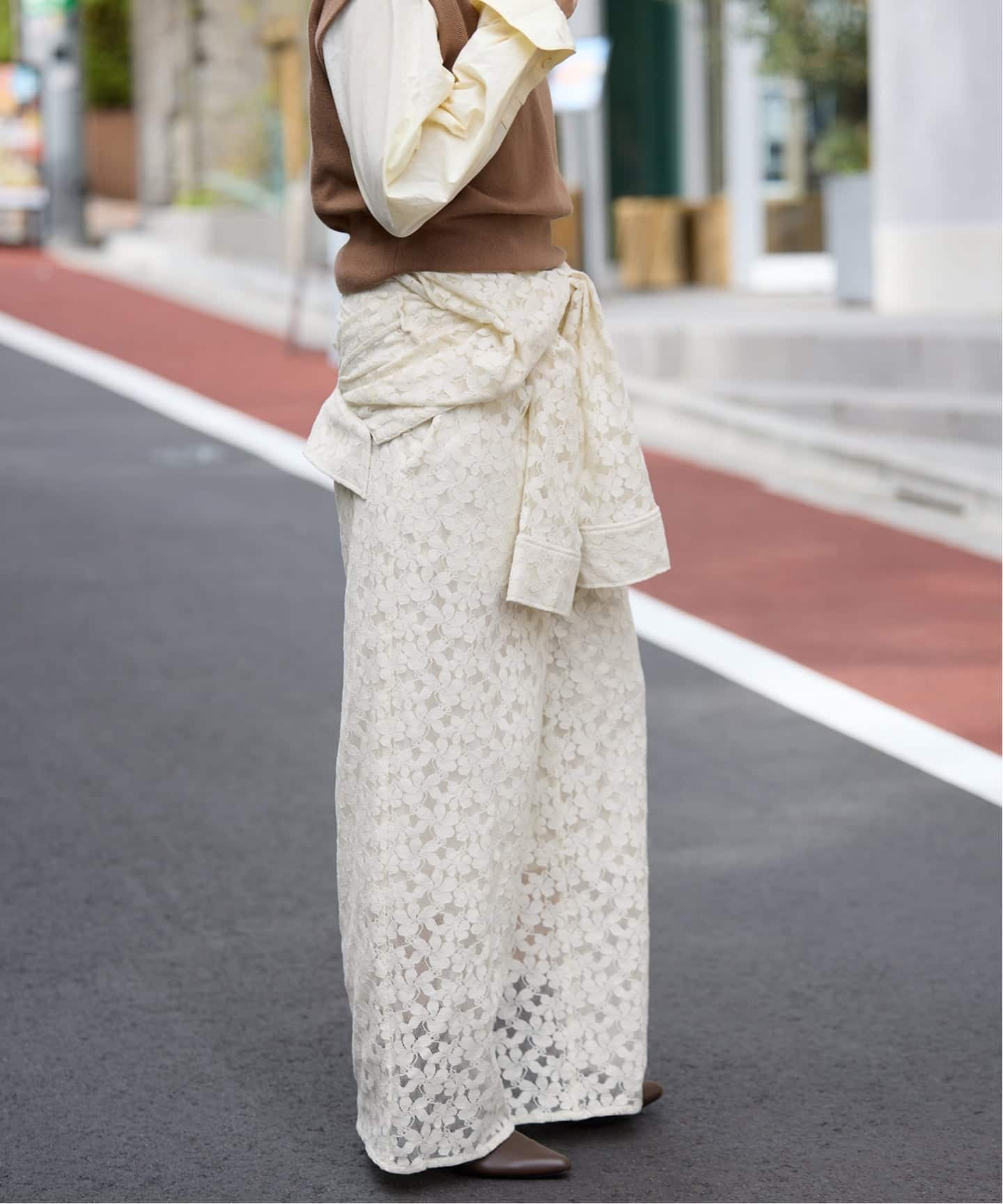 予約》レースオールインワン（つなぎ／オールインワン）｜SLOBE IENA