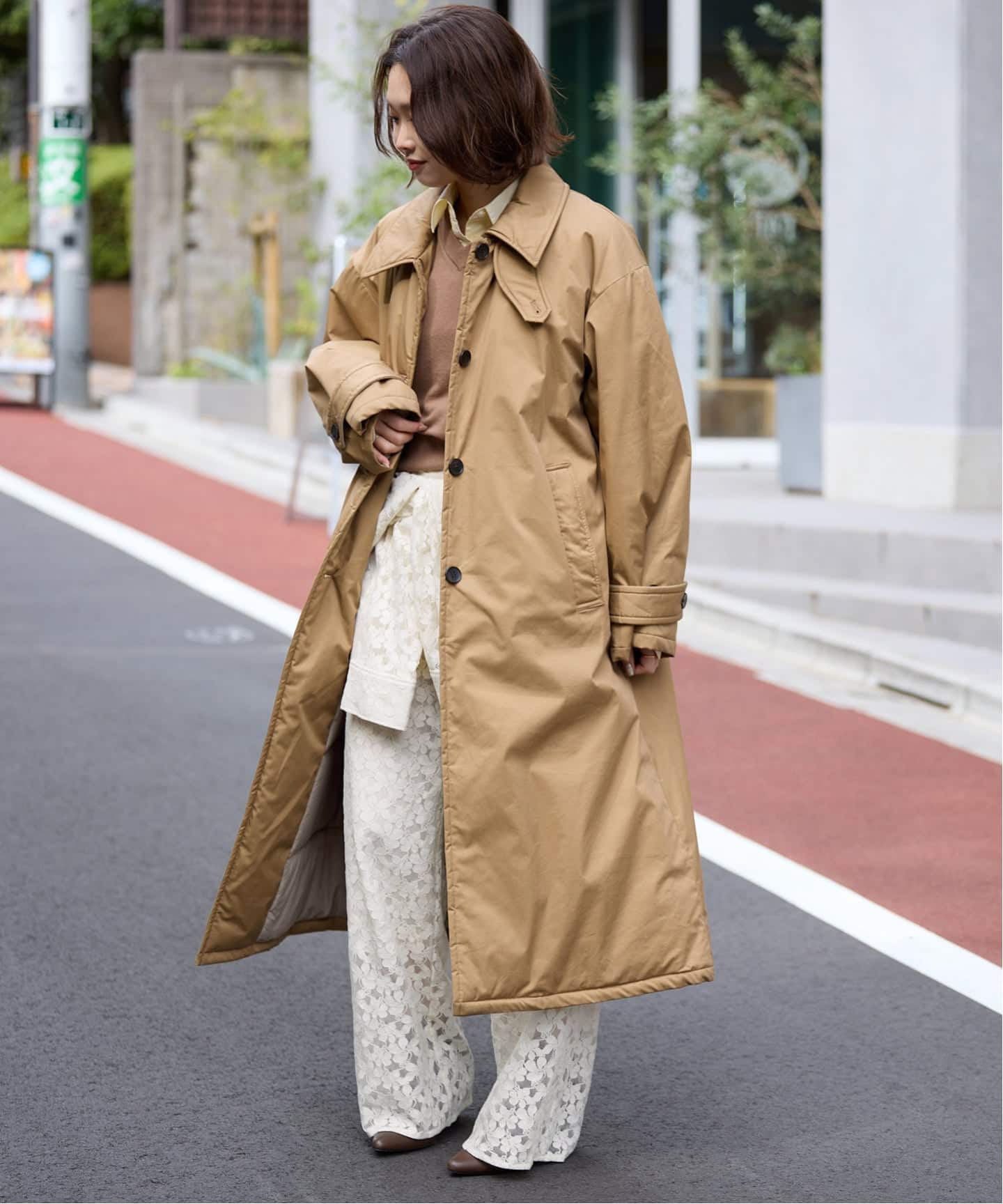 予約》レースオールインワン（つなぎ／オールインワン）｜SLOBE IENA