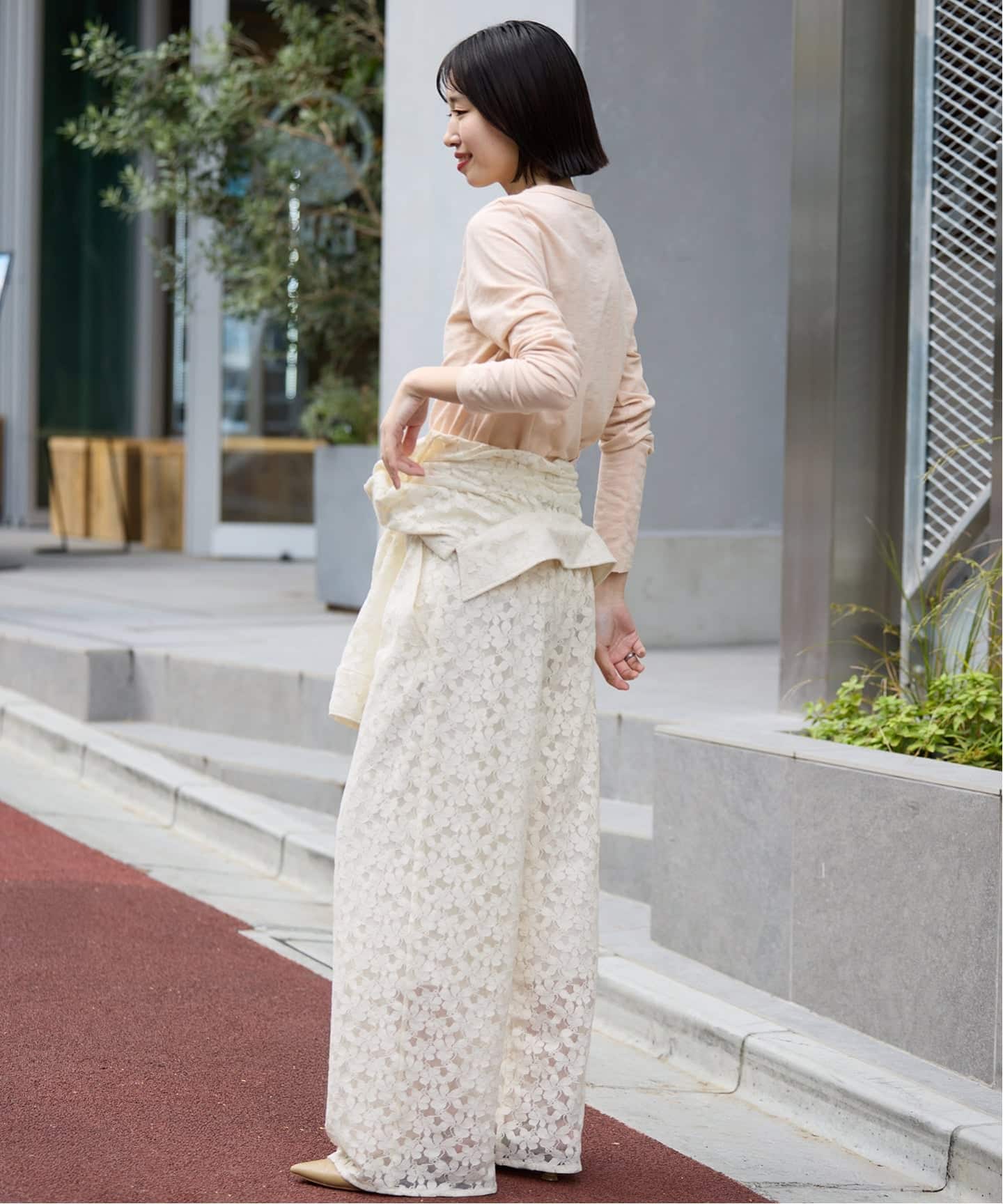 予約》レースオールインワン（つなぎ／オールインワン）｜SLOBE IENA