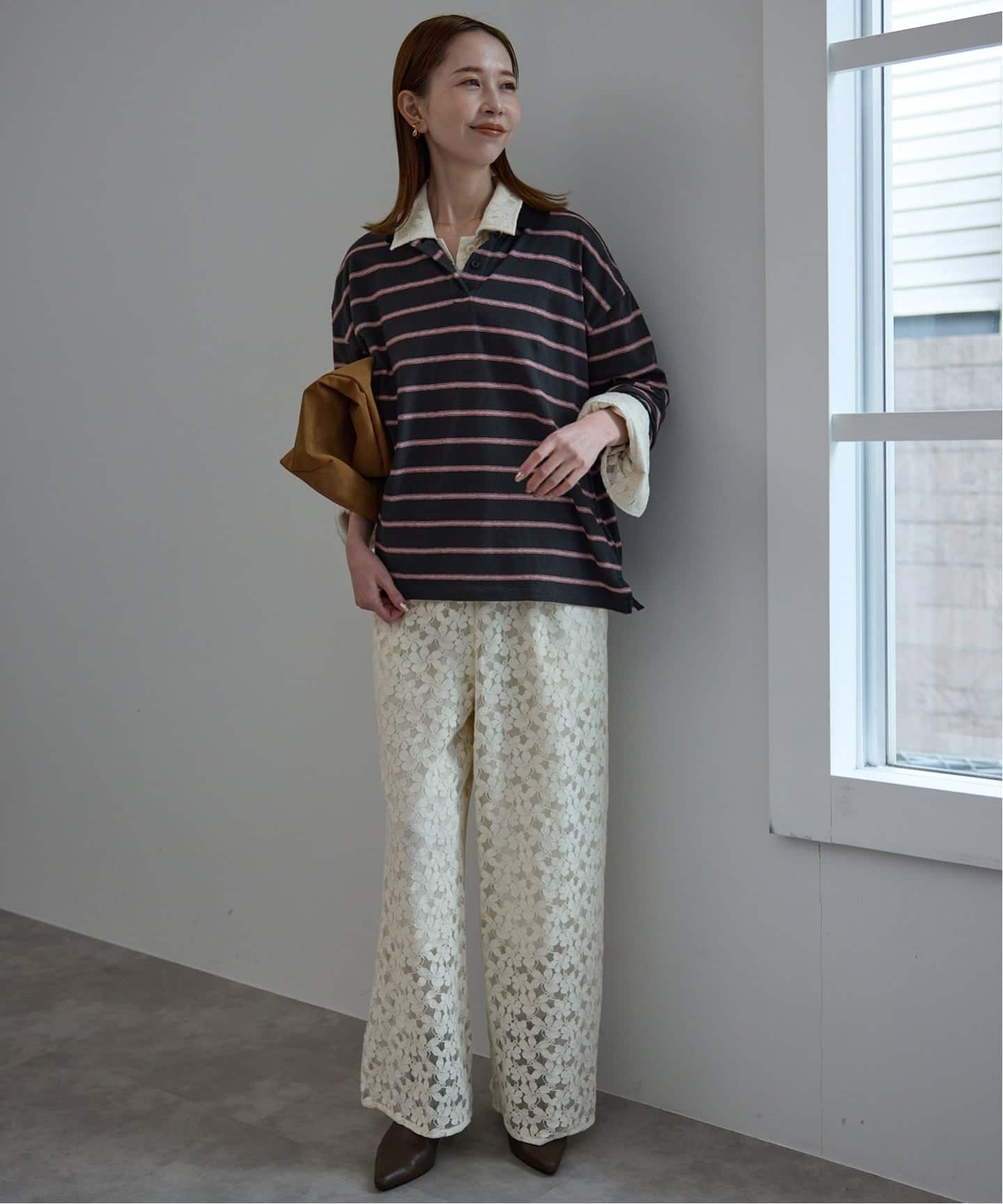 予約》レースオールインワン（つなぎ／オールインワン）｜SLOBE IENA