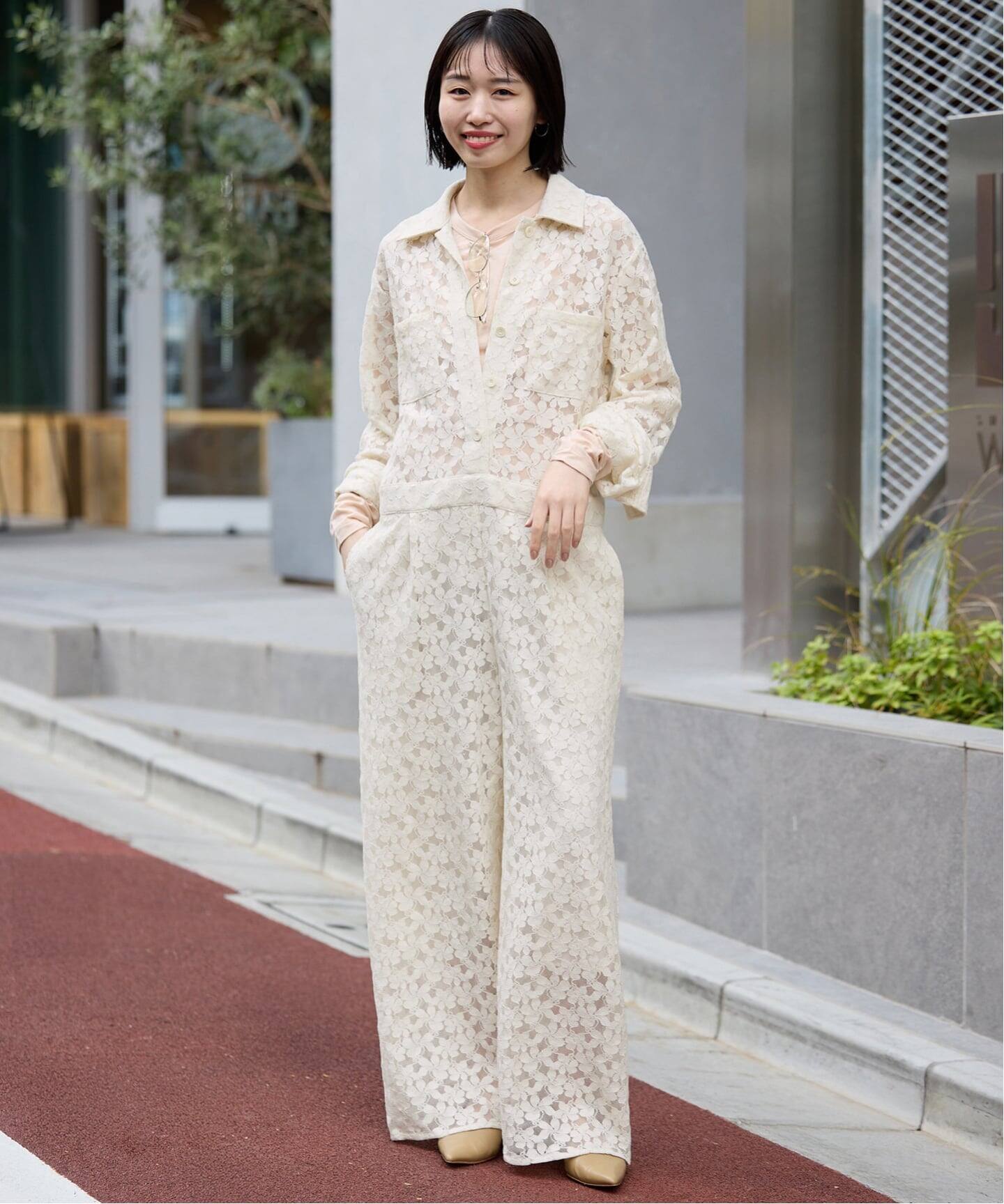 レースオールインワン（つなぎ／オールインワン）｜SLOBE IENA