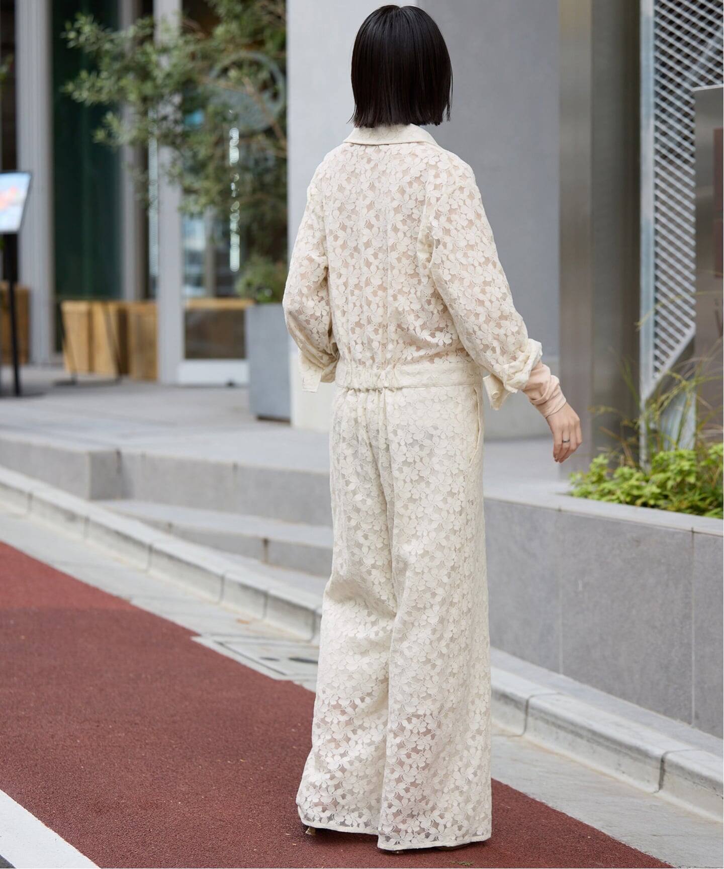 レースオールインワン（つなぎ／オールインワン）｜SLOBE IENA