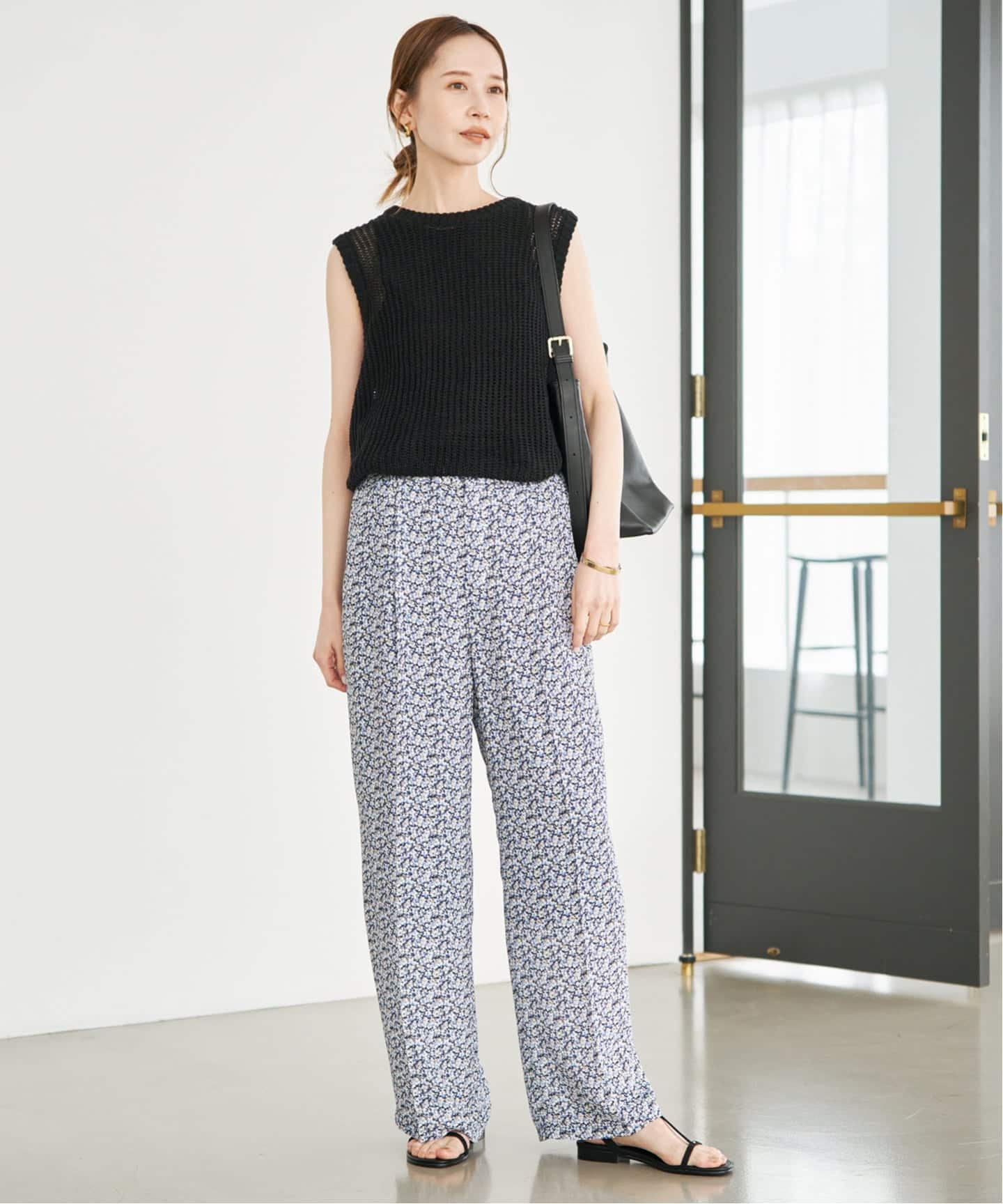 WEB限定/予約》Blue Flowerパンツ（その他パンツ）｜SLOBE IENA